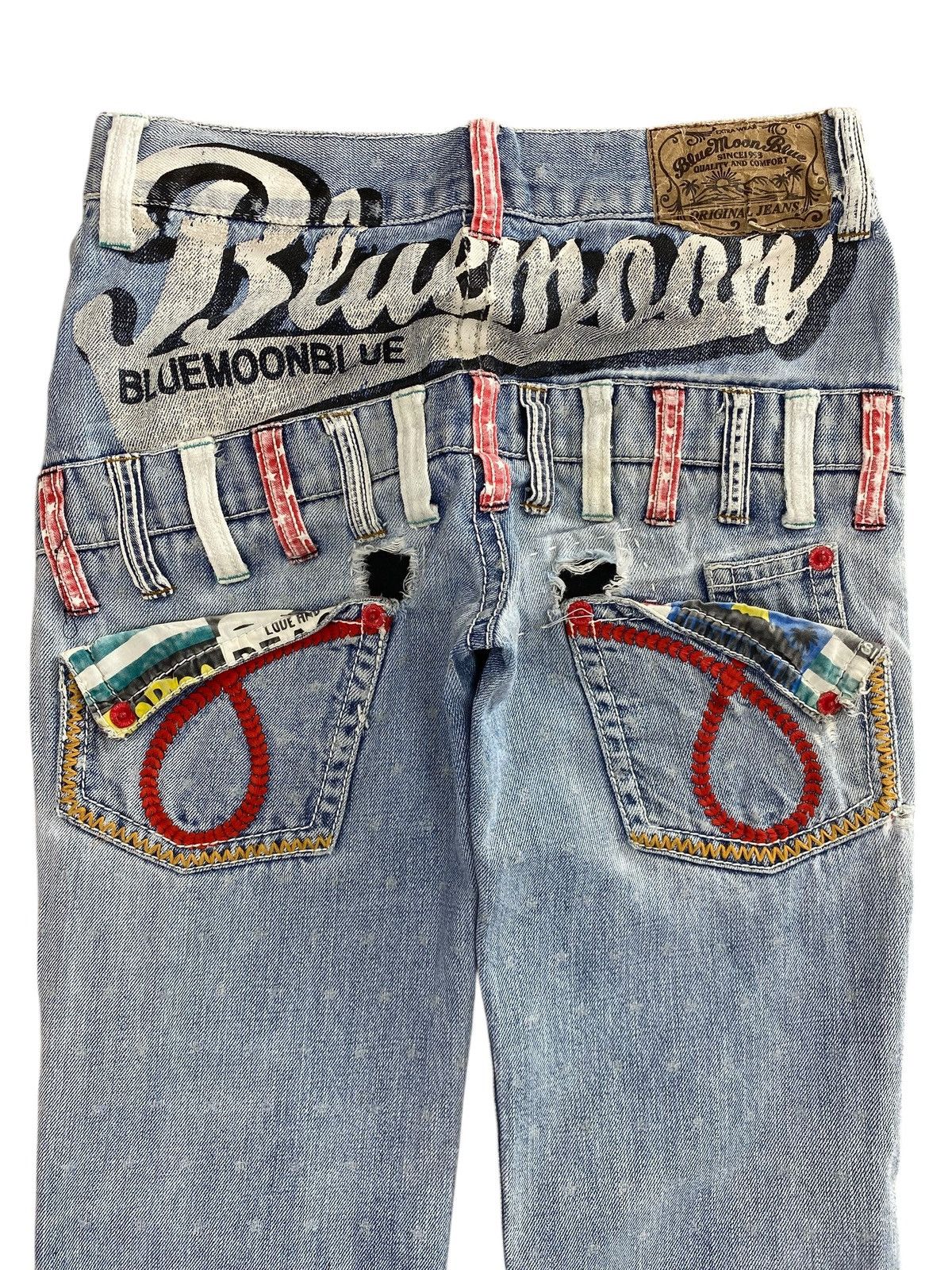 Japanese Brand Japanese Brand Blue Moon Blue Hawai Jean Size US 28 / EU 44 - 4 Thumbnail