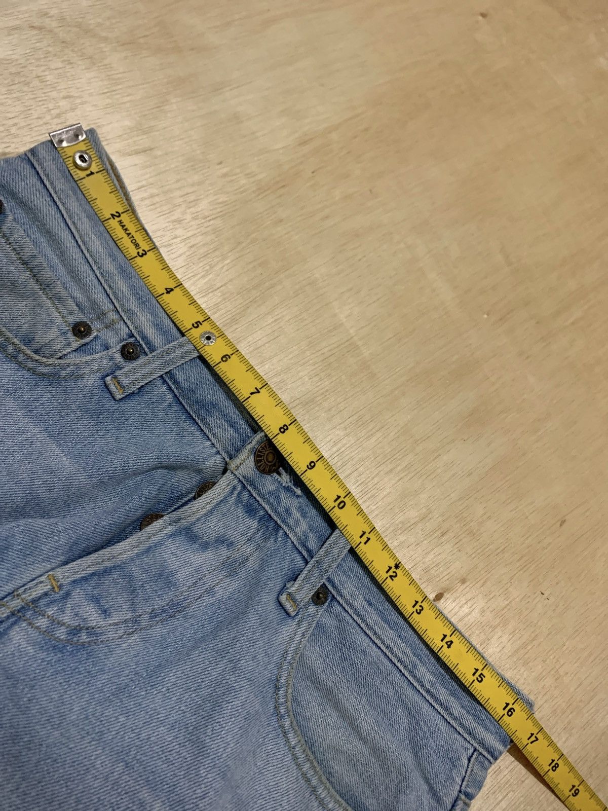 Japanese Brand Holister Distressed Denim Grafiti Jeans Size US 33 - 11 Thumbnail