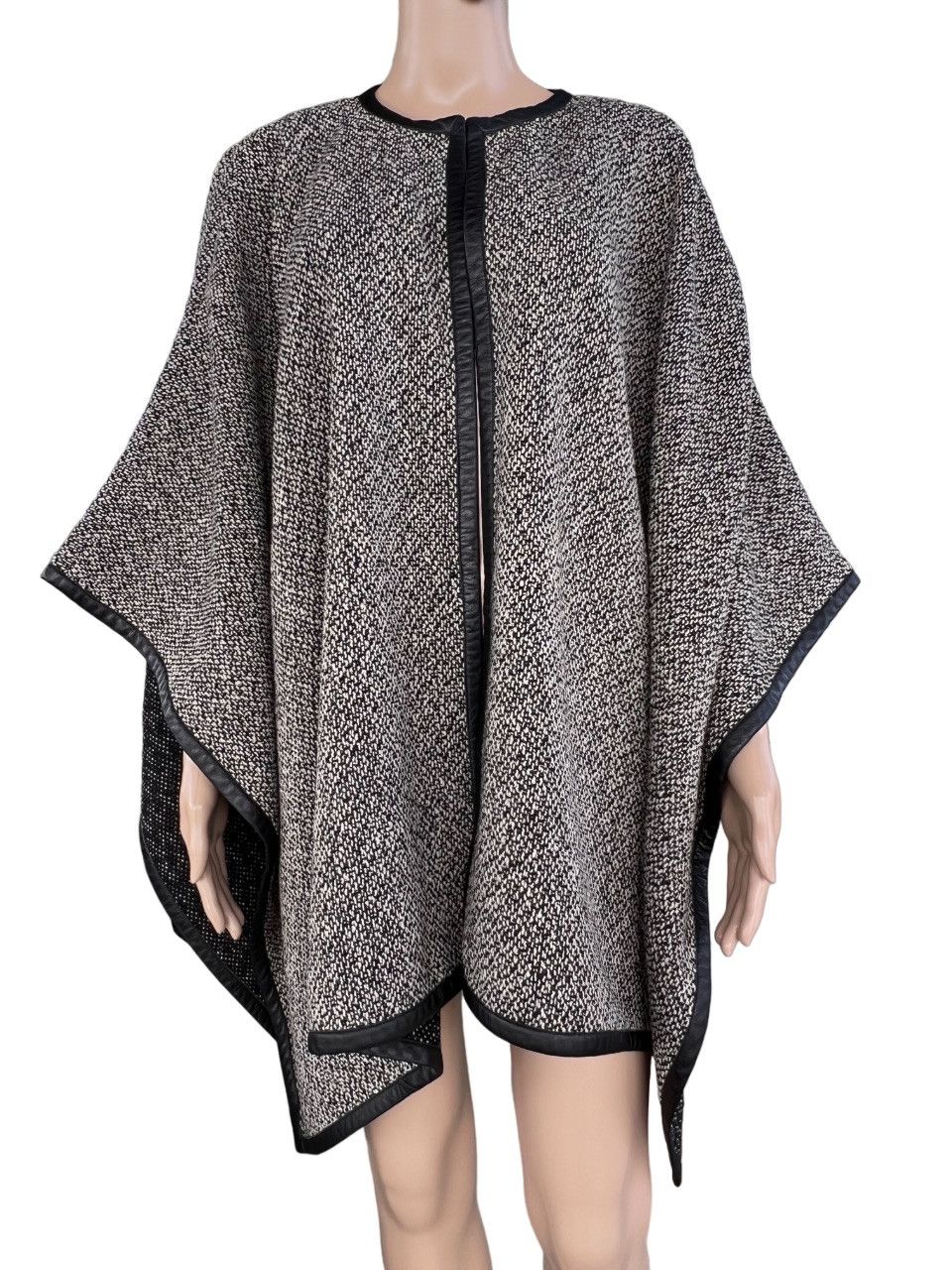 Wool poncho