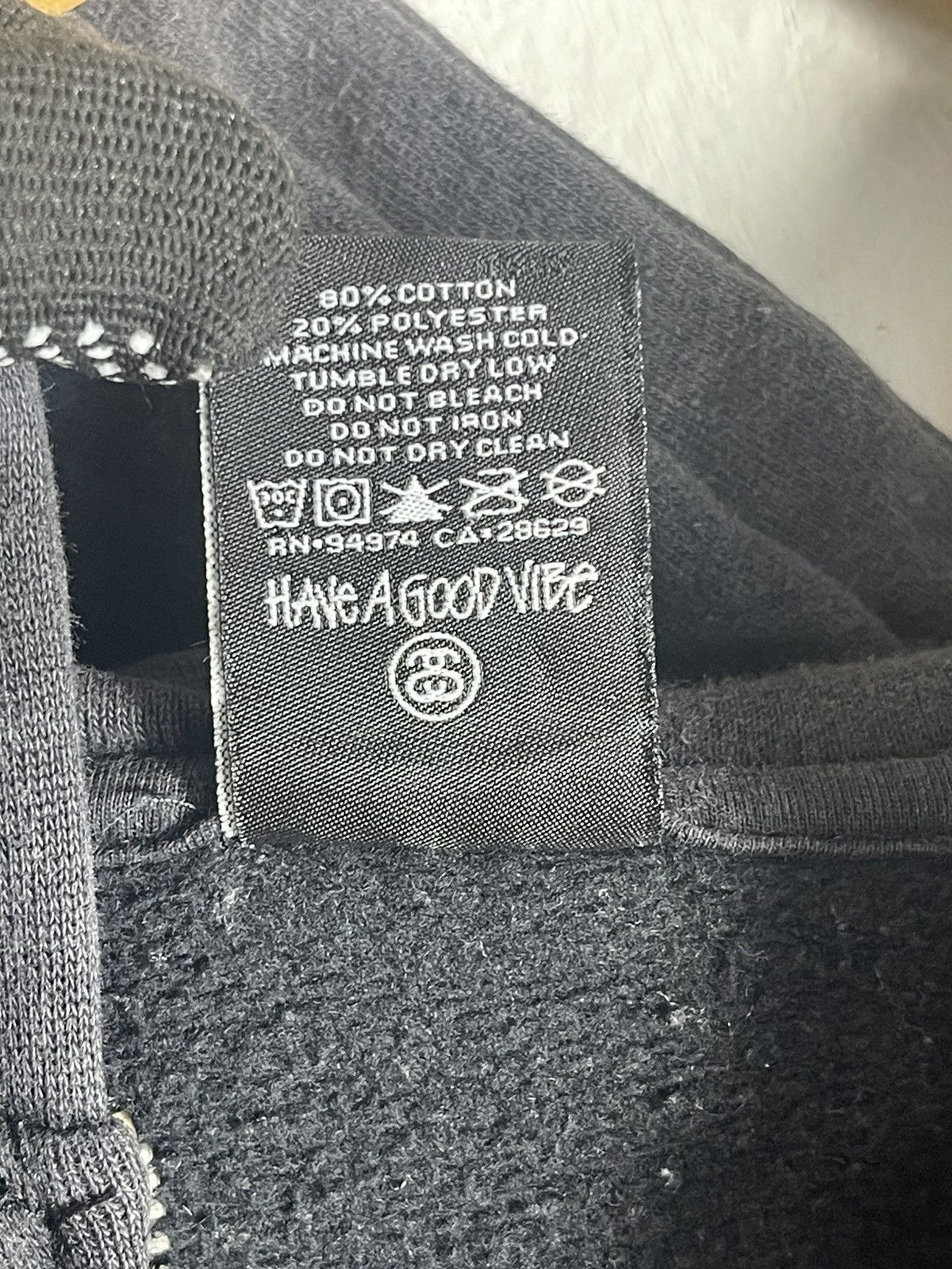Stussy × Vintage Vintage Stussy N'4 Ny.L.T.La zipper hoodies Size US M / EU 48-50 / 2 - 7 Thumbnail