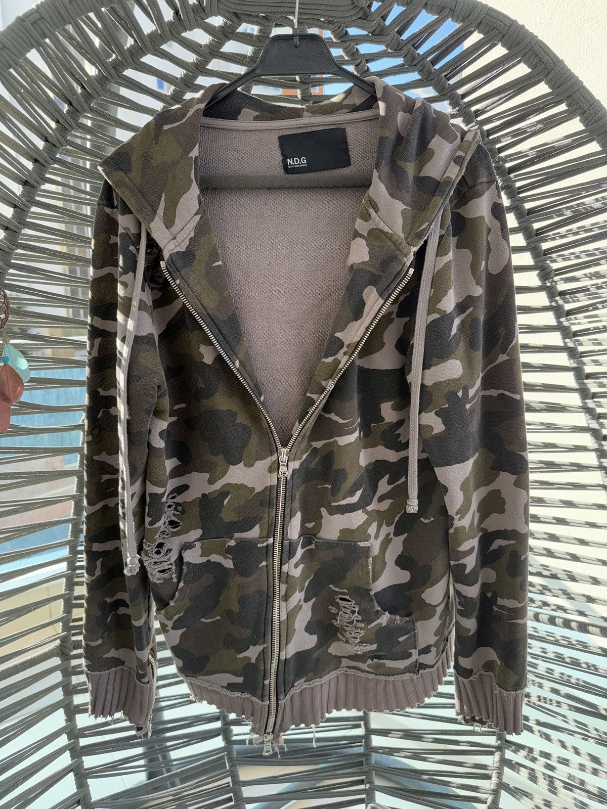 NDG Studio Military zip hoodie Size US M / EU 48-50 / 2 - 1 Thumbnail