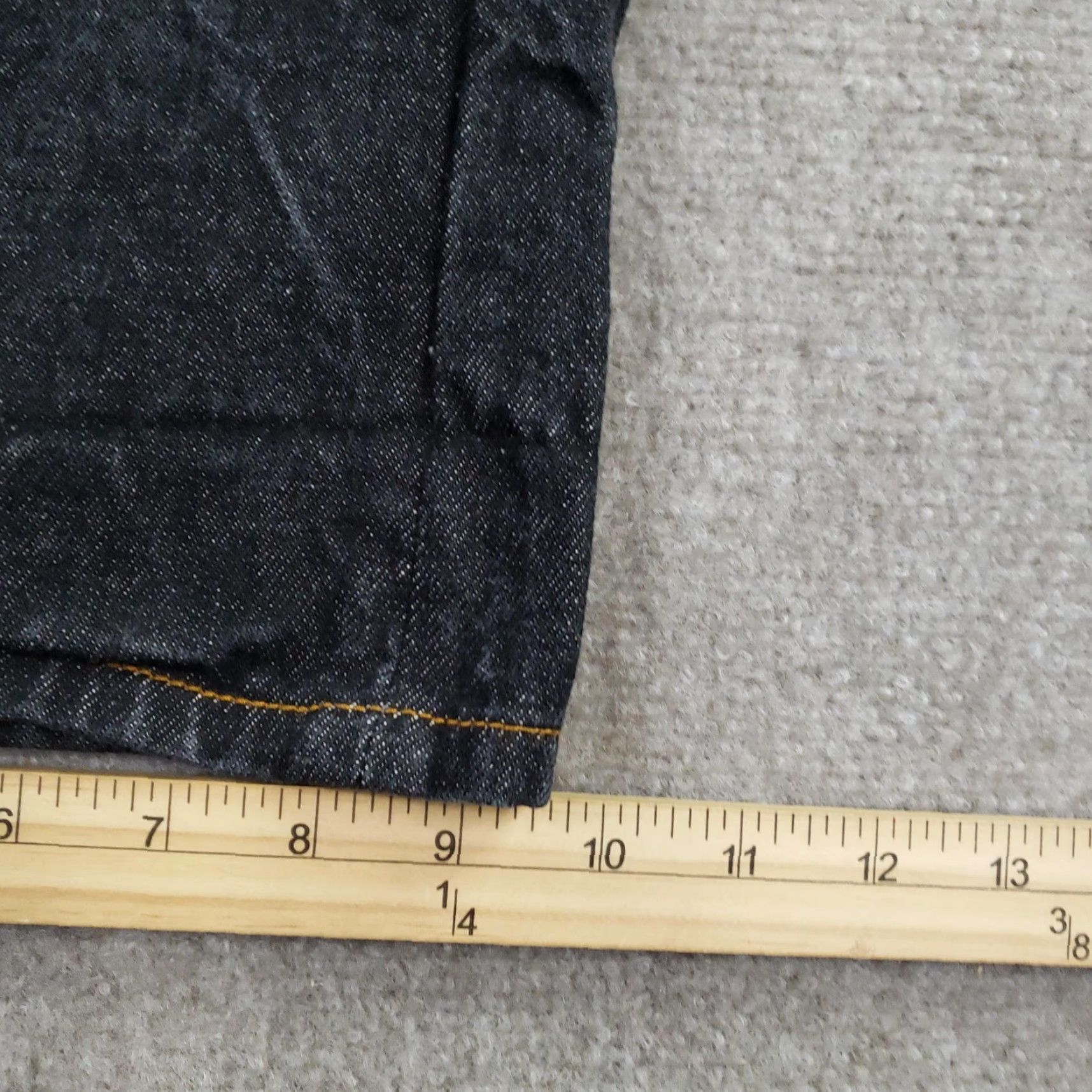 Rocawear VINTAGE Rocawear Jeans Mens 34 Waist 34x31 Black Denim Baggy Straight 90s Streetwear Mens Boys? Size US 34 / EU 50 - 5 Thumbnail