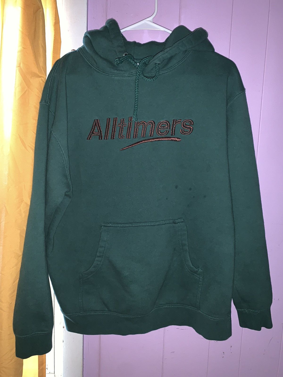 Alltimers Alltimers embroidered hoodie Size US M / EU 48-50 / 2 - 1 Thumbnail