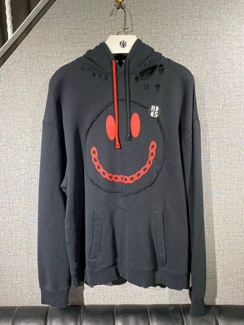 Raf Simons Raf simons The smiling face destroys the sweatshirt Size US M / EU 48-50 / 2 - 1 Thumbnail
