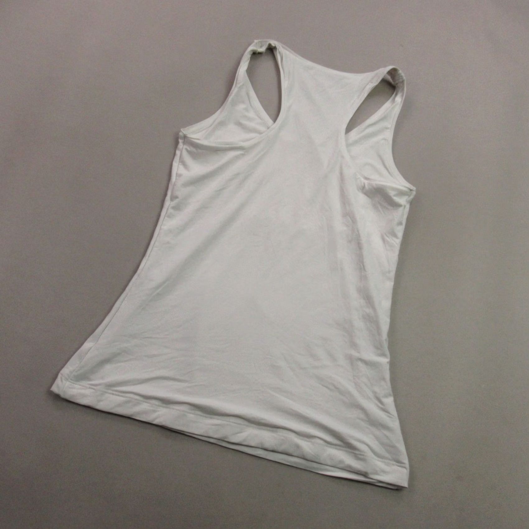 Spanx Spanx Shirt Large Sleeveless Activewear White Crew Neck Lightweight Womens Size L / US 10 / IT 46 - 6 Thumbnail