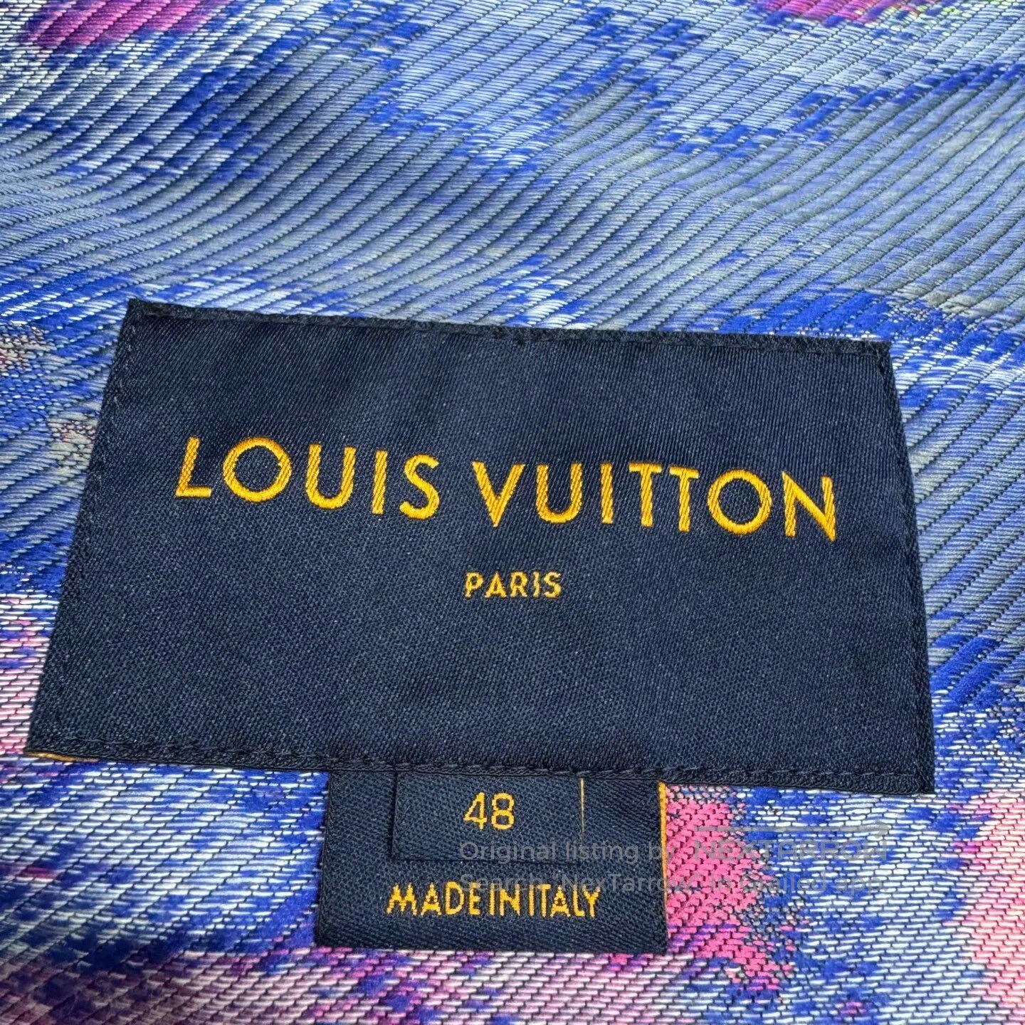 Louis Vuitton Louis Vuitton Dyeing and stringing beads on a jacket for o Size US M / EU 48-50 / 2 - 5 Thumbnail