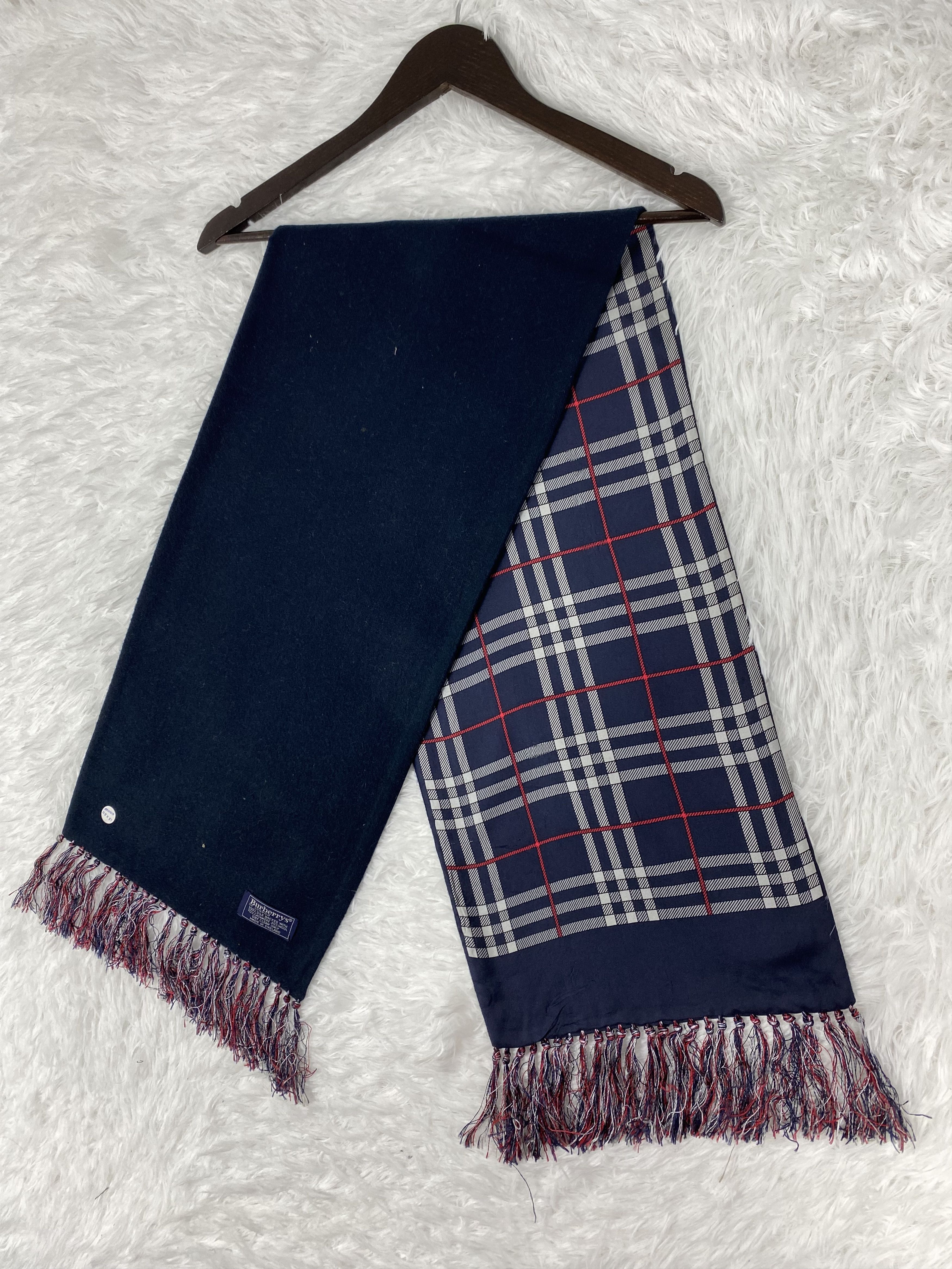 Burberry Vintage Burberry Scarf / Muffler Neckwear PM0010 Size ONE SIZE - 4 Thumbnail