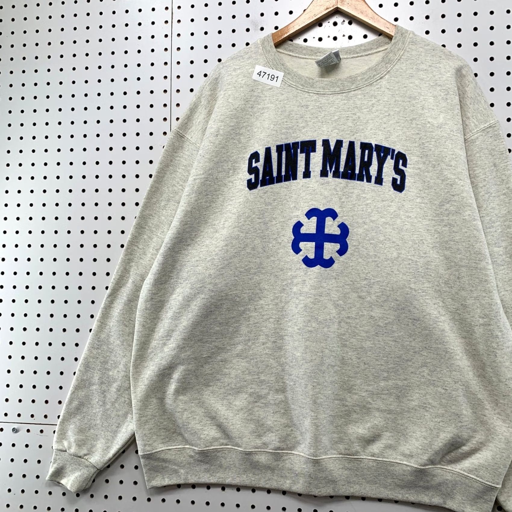Champion Champion Saint Mary's Sweatshirt Mens XL Gray Fleece Crewneck Pullover Size US XL / EU 56 / 4 - 4 Thumbnail