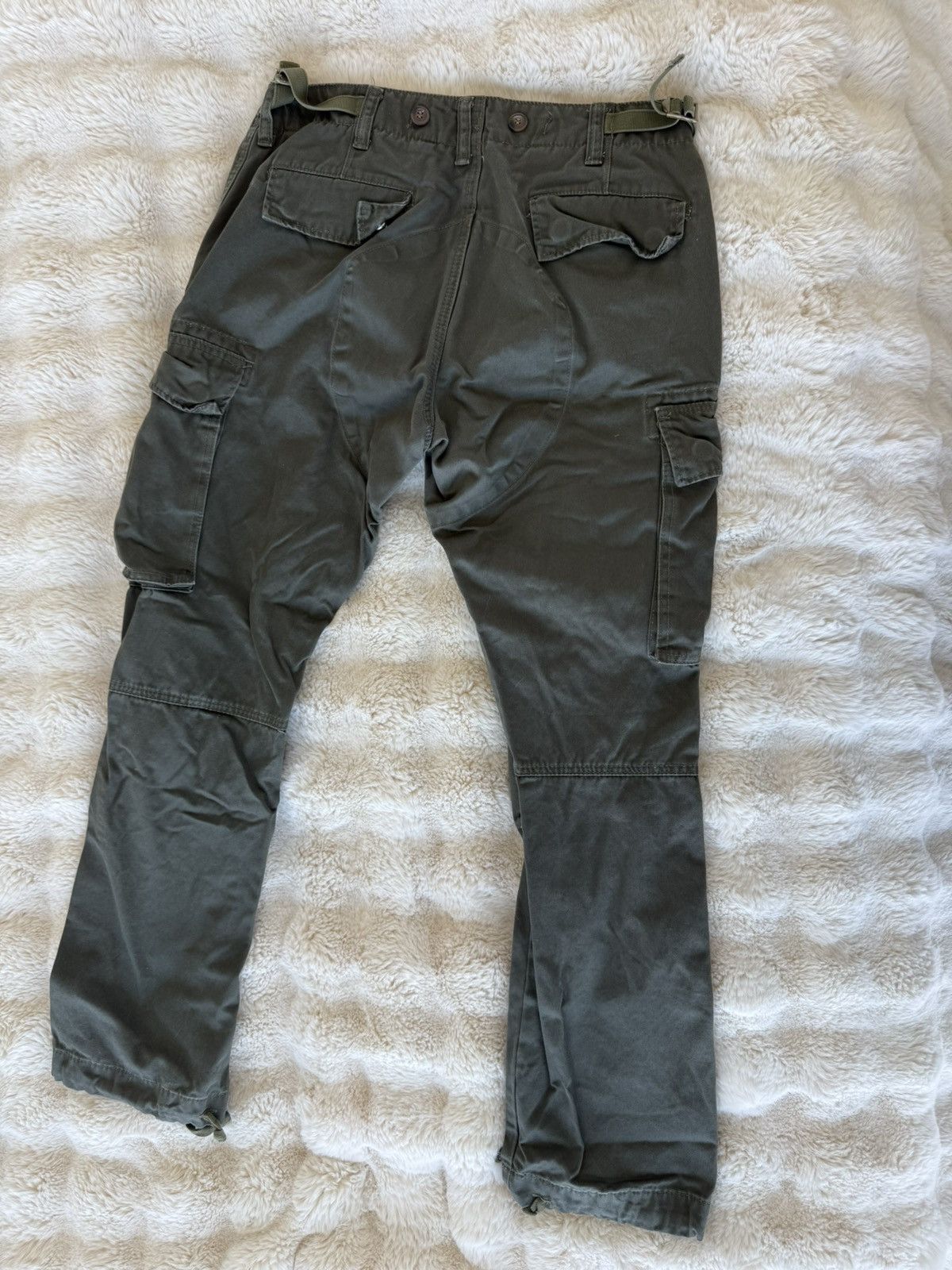 MNML MNML LA Cargo Pants (Olive Green) Size US 32 / EU 48 - 3 Thumbnail