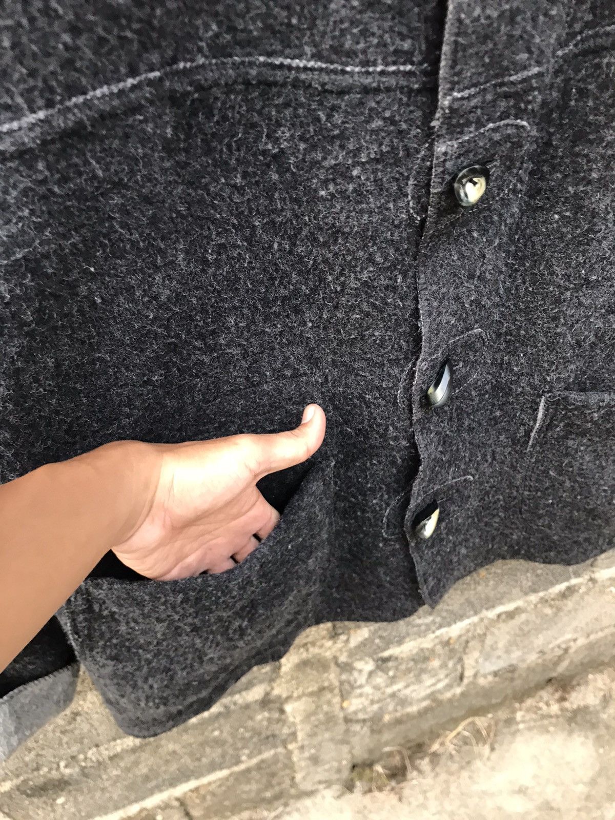 BARNS OUTFITTERS × Gloverall 🌟Gloverall Wool Hoodies Barn Coat Jacket Size US M / EU 48-50 / 2 - 6 Thumbnail