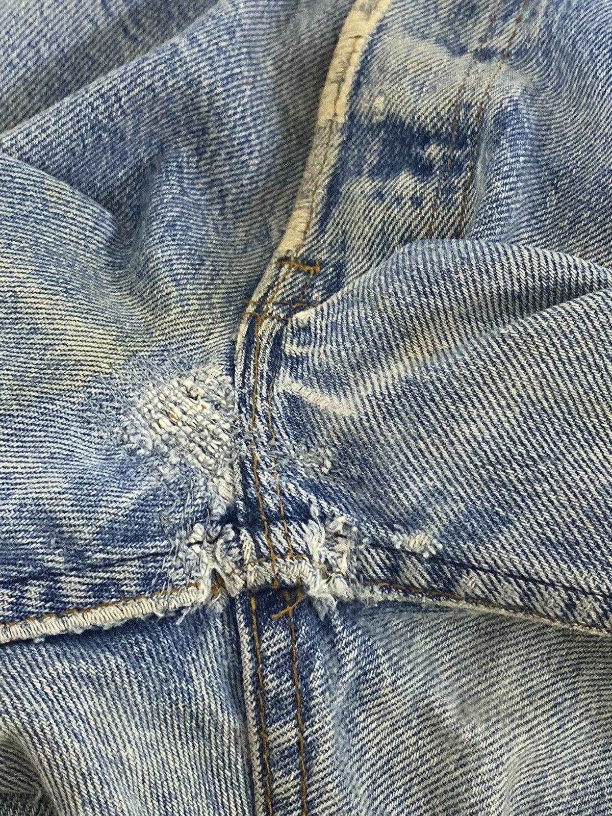 Levi's 💥LEVIS 501 90s REWORK INSPIRE BY KAPITAL BORO SASHIKO JAPAN Size US 32 / EU 48 - 25 Thumbnail