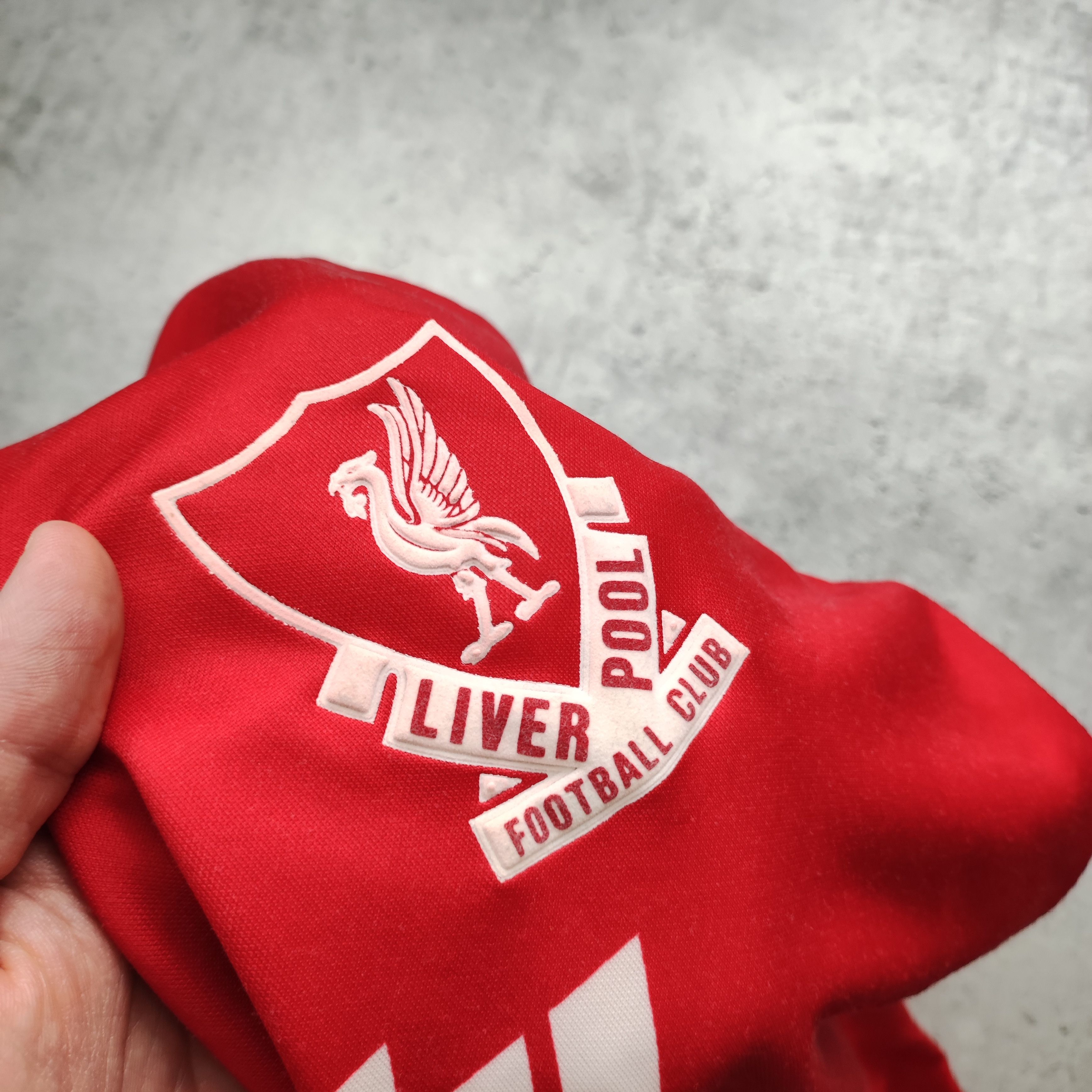 Adidas × Vintage RARE Vintage 1991 Adidas Liverpool FC Home Candy Kit Size US M / EU 48-50 / 2 - 8 Thumbnail