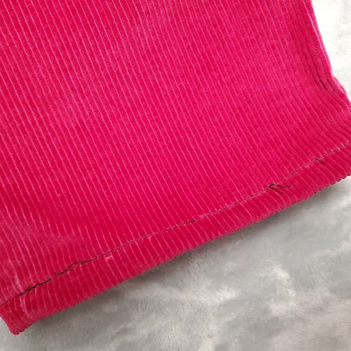 Vintage VINTAGE LL Bean Pants Womens 14 Pink Corduroy Wide Wale Pleated Front Classic Retro 90s Size 36" / US 14 / IT 50 - 3 Thumbnail