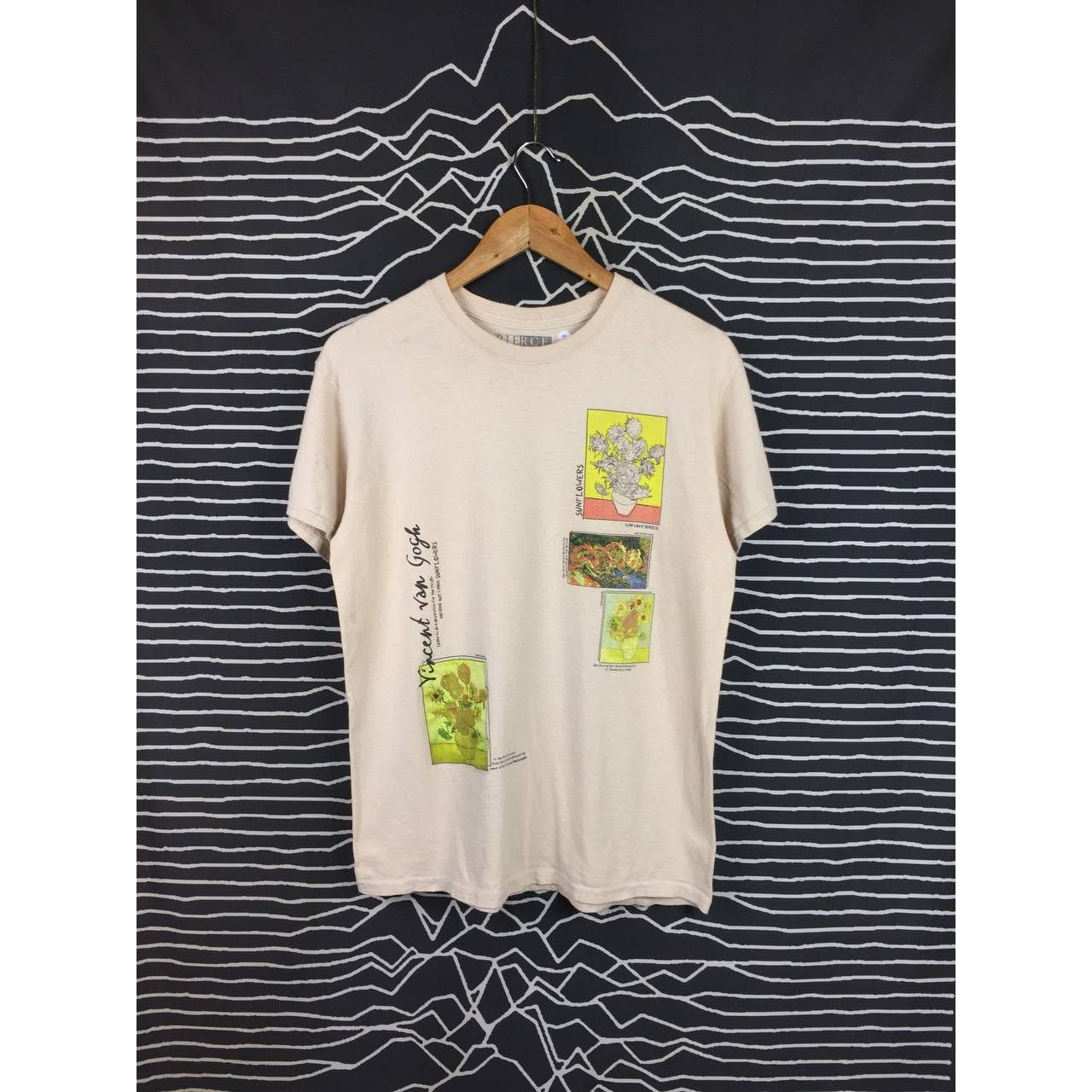 Vintage Pierce Archive Vincent Van Gogh Sunflowers Art Tee Size US M / EU 48-50 / 2 - 2 Thumbnail