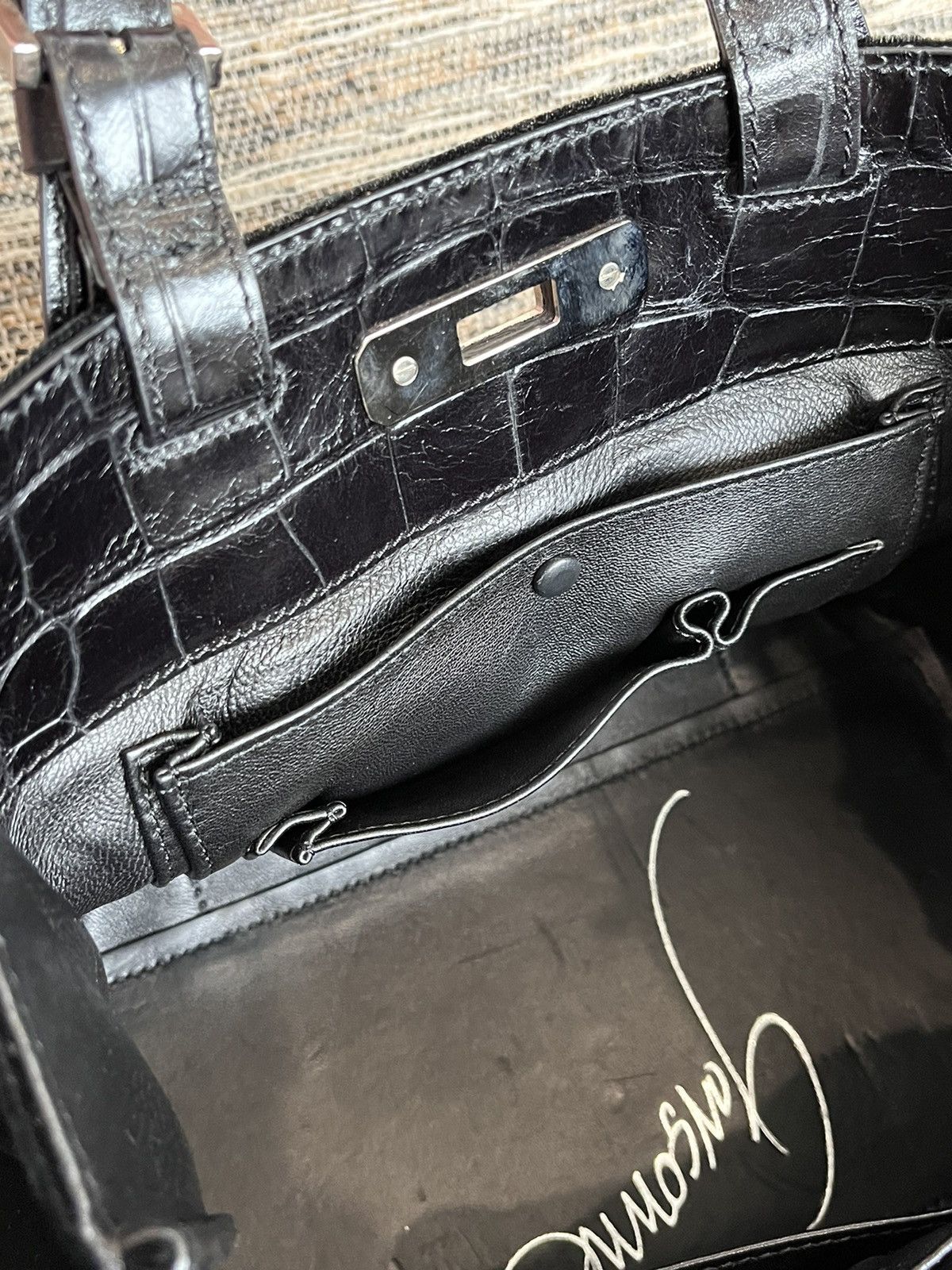 Emporio Armani Hype Giorgio Armani Gargonne bag luxury velour Y2K Size ONE SIZE - 20 Thumbnail