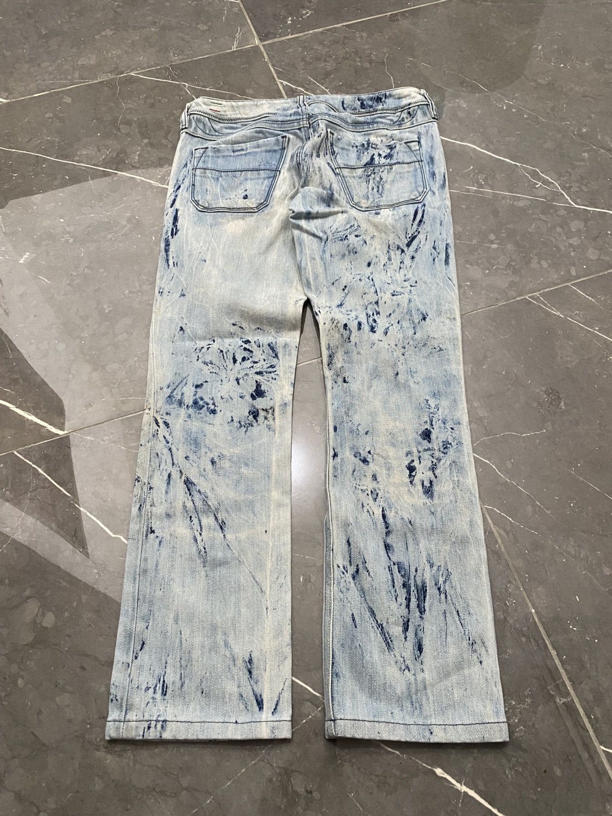 Diesel × Hysteric Glamour × Japanese Brand Skinny Lowkey Diesel Blue Wash Denim Size 26" / US 2 / IT 38 - 4 Thumbnail