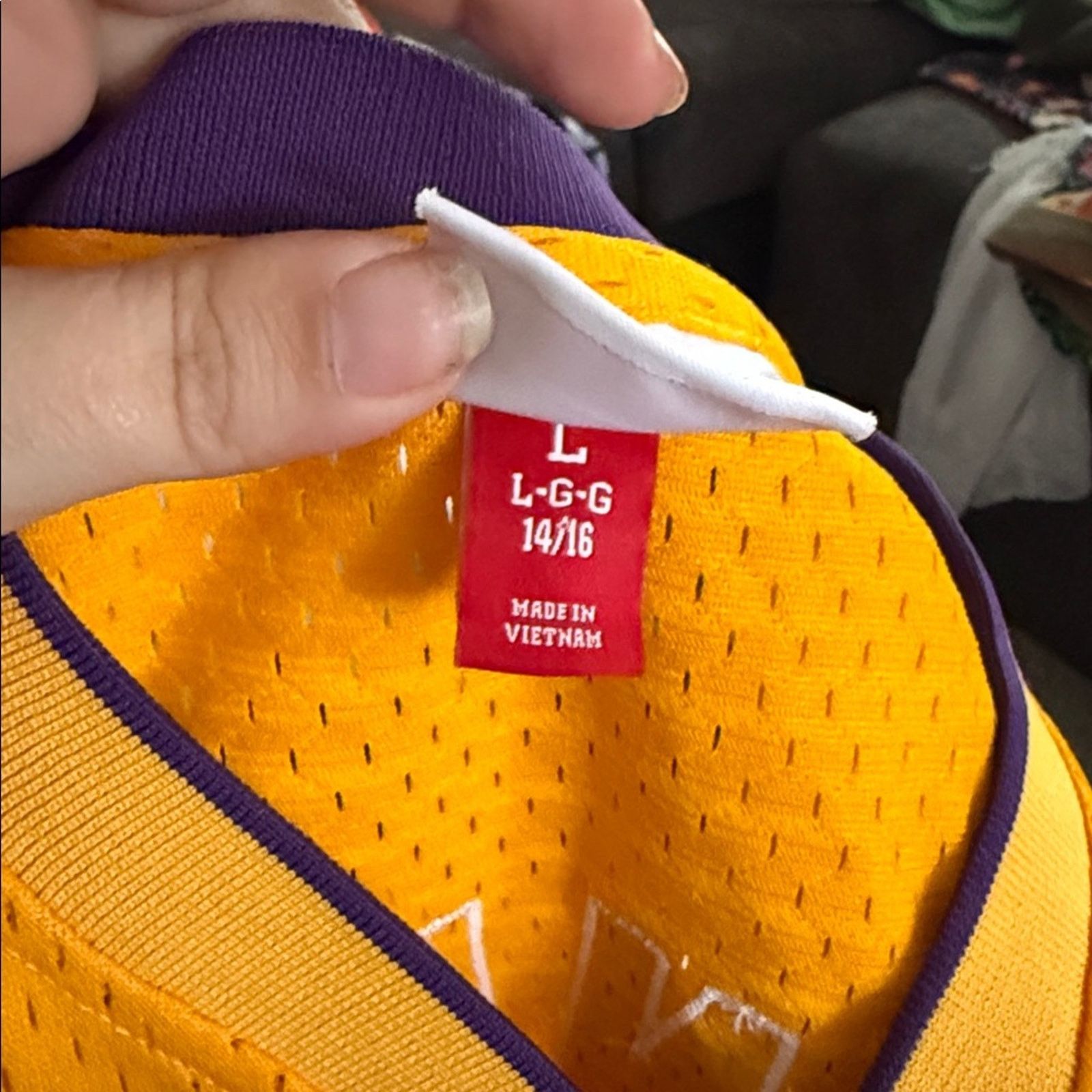 Mitchell & Ness VINTAGE NBA LA LAKERS Shaq ONeal Mitchell & Ness jersey L Size US L / EU 52-54 / 3 - 3 Thumbnail