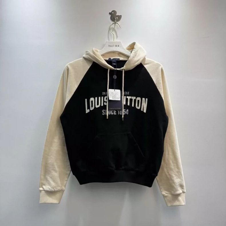 Louis Vuitton 25 New Color-Block Banner Hoodie