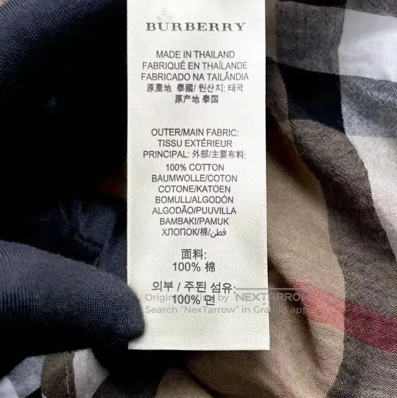 Burberry Burberry Khaki Long Sleeve Button-Up Shirt. Size XS / US 0-2 / IT 36-38 - 5 Thumbnail