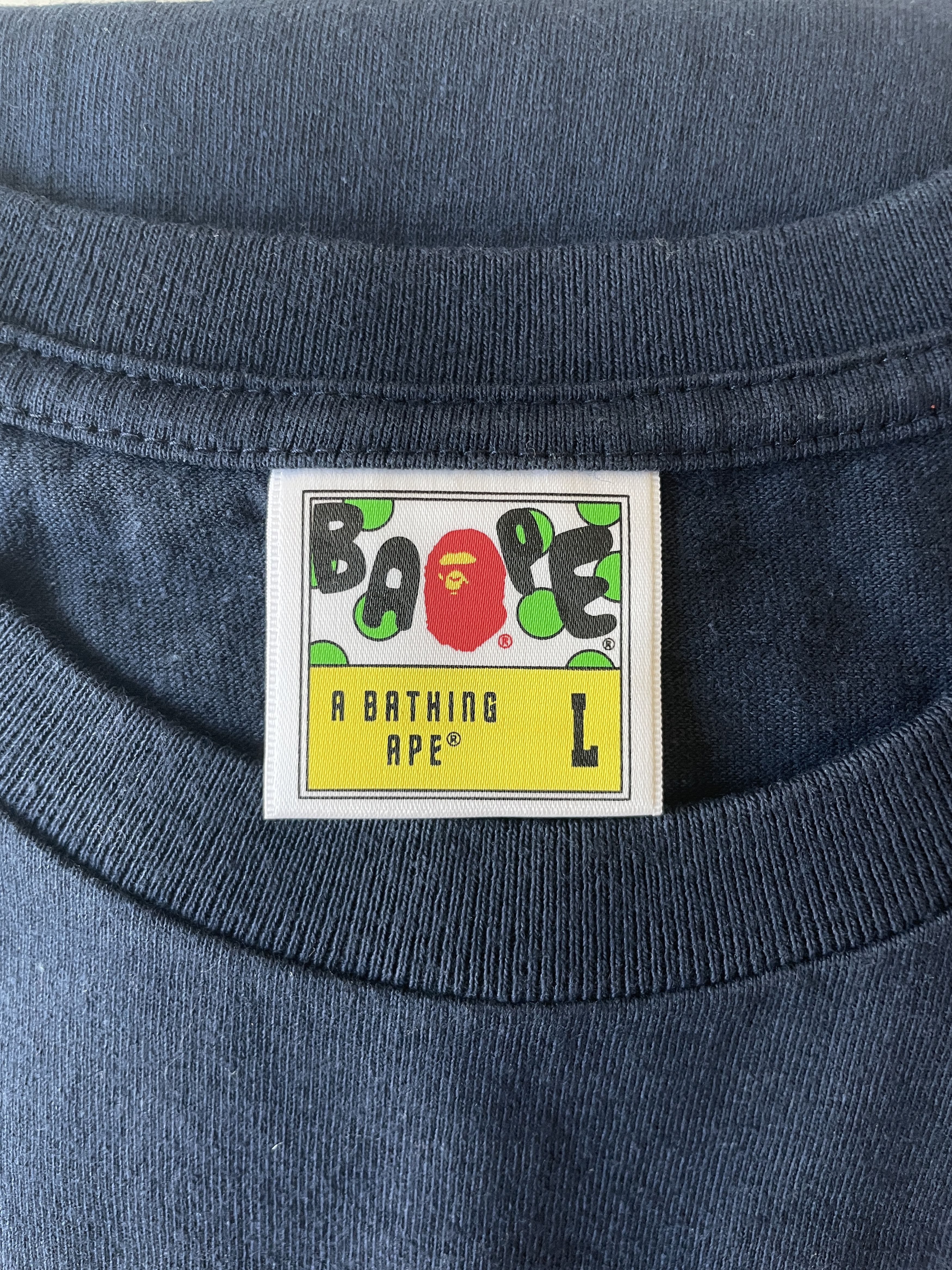 Bape BAPE X PSG APE HEAD TEE Size US L / EU 52-54 / 3 - 6 Thumbnail