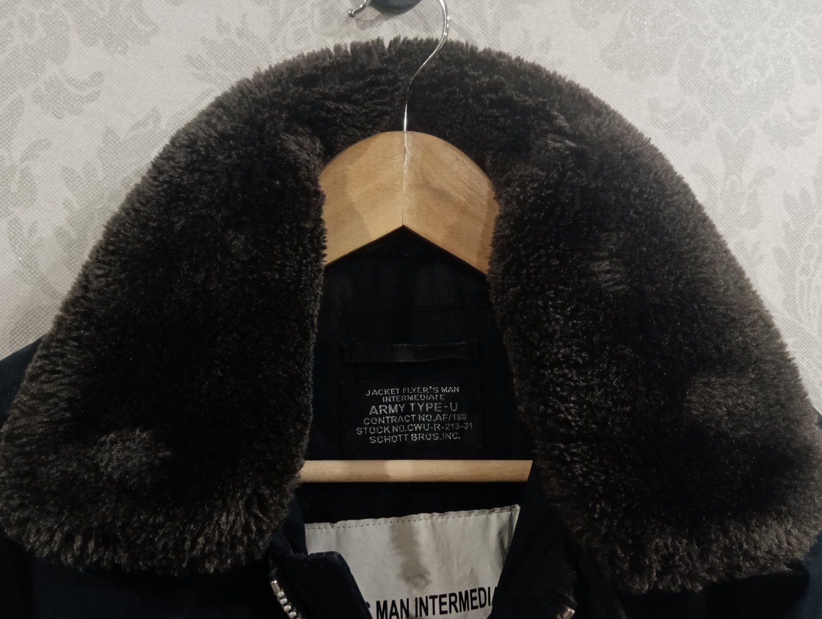 Schott Schott NYC Air | Black Bomber Flight Jacket Size US L / EU 52-54 / 3 - 5 Thumbnail