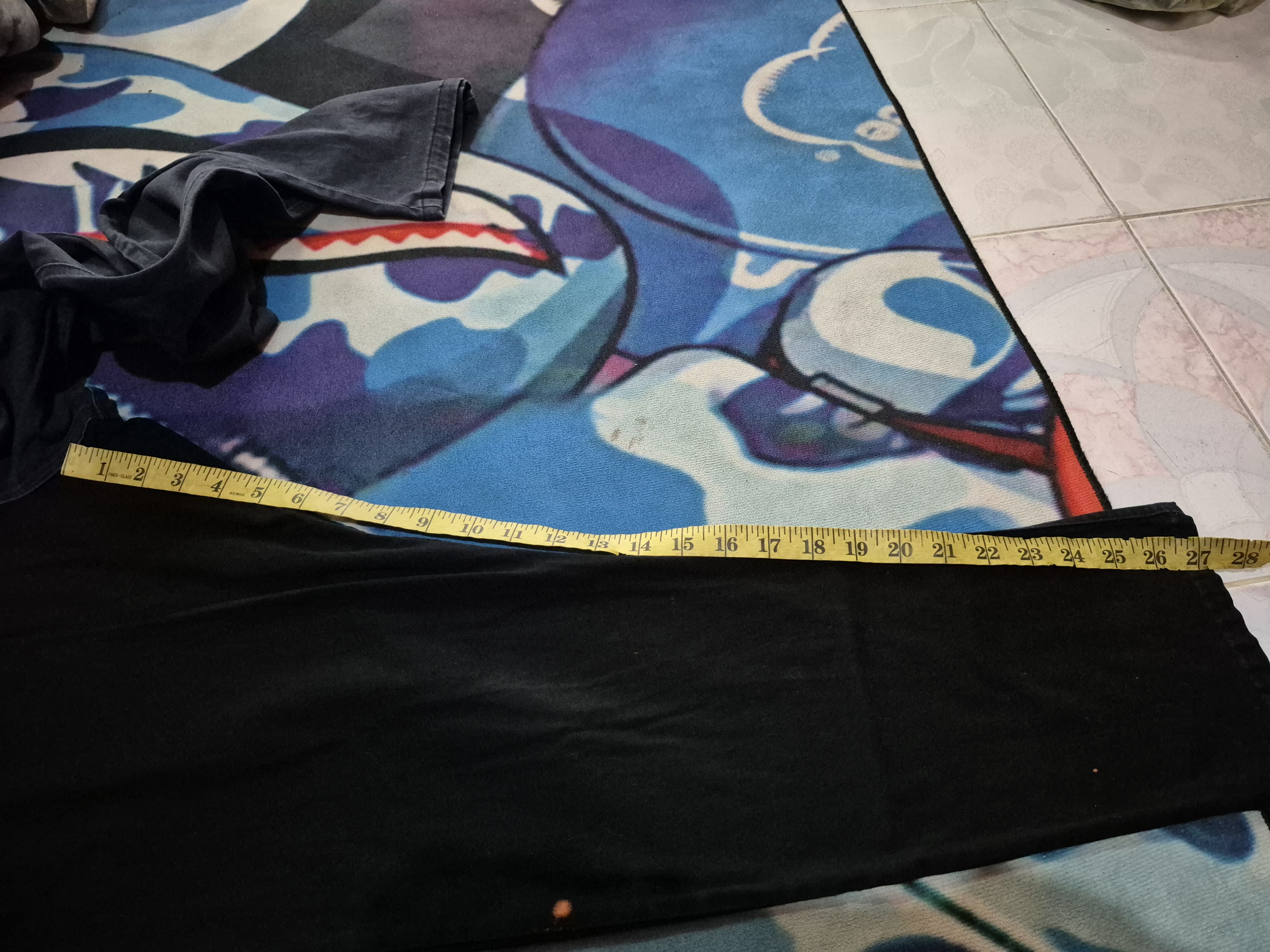 Japanese Brand 🔥 Bling Leads Japanese Brand Multicolor Long Crotch Pants Size US 34 / EU 50 - 15 Thumbnail