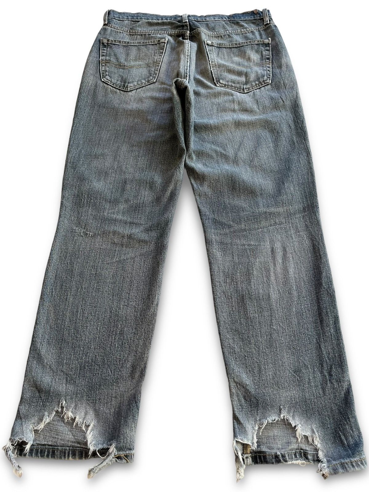 Levi's Vintage Levis Signature Ripped Distressed Loose Jeans 34x31 Size US 34 / EU 50 - 2 Thumbnail