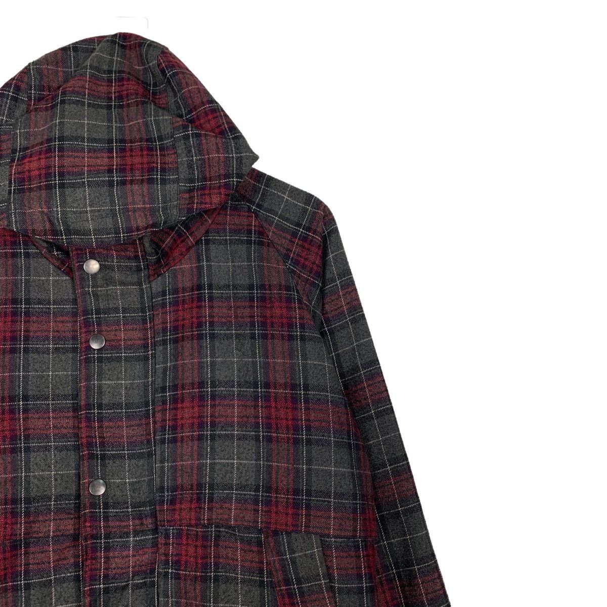 Japanese Brand PIRATES Tartan Checked Plaid Hoodie Jacket #0074-C5 Size US M / EU 48-50 / 2 - 6 Thumbnail