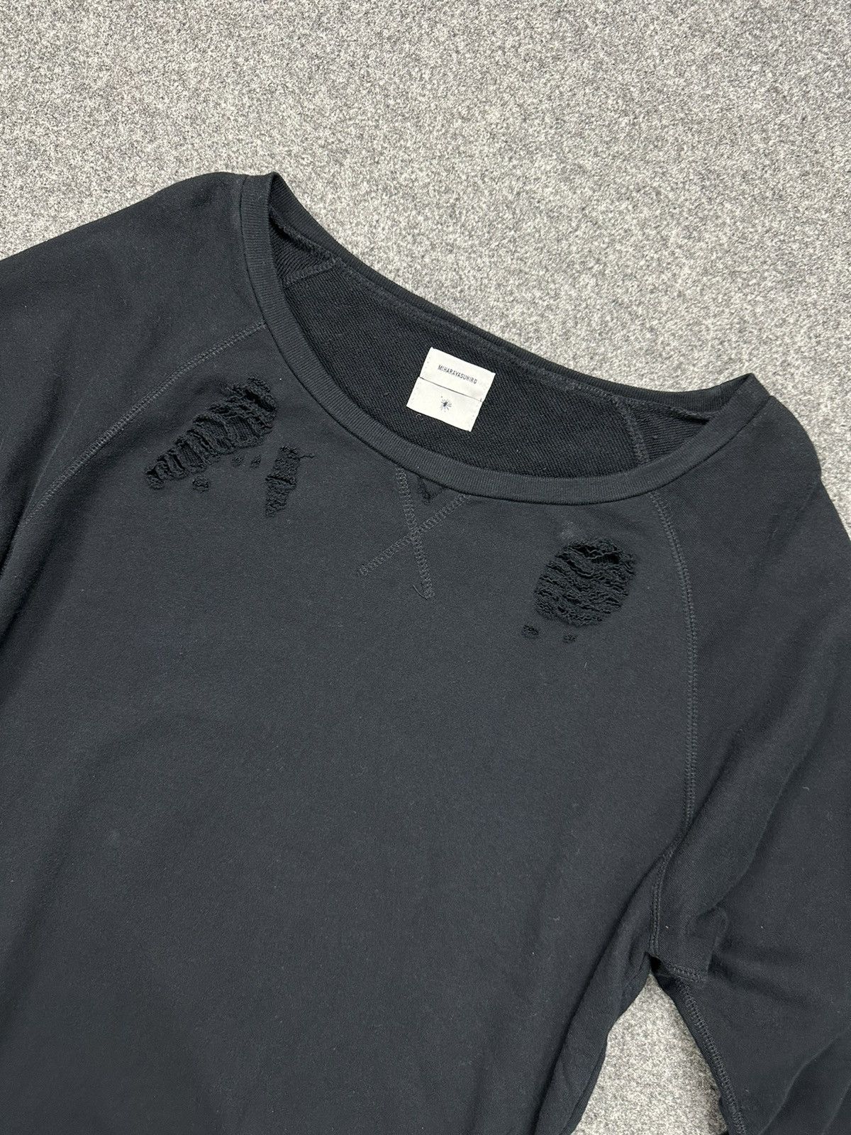 Miharayasuhiro Distressed Sweater