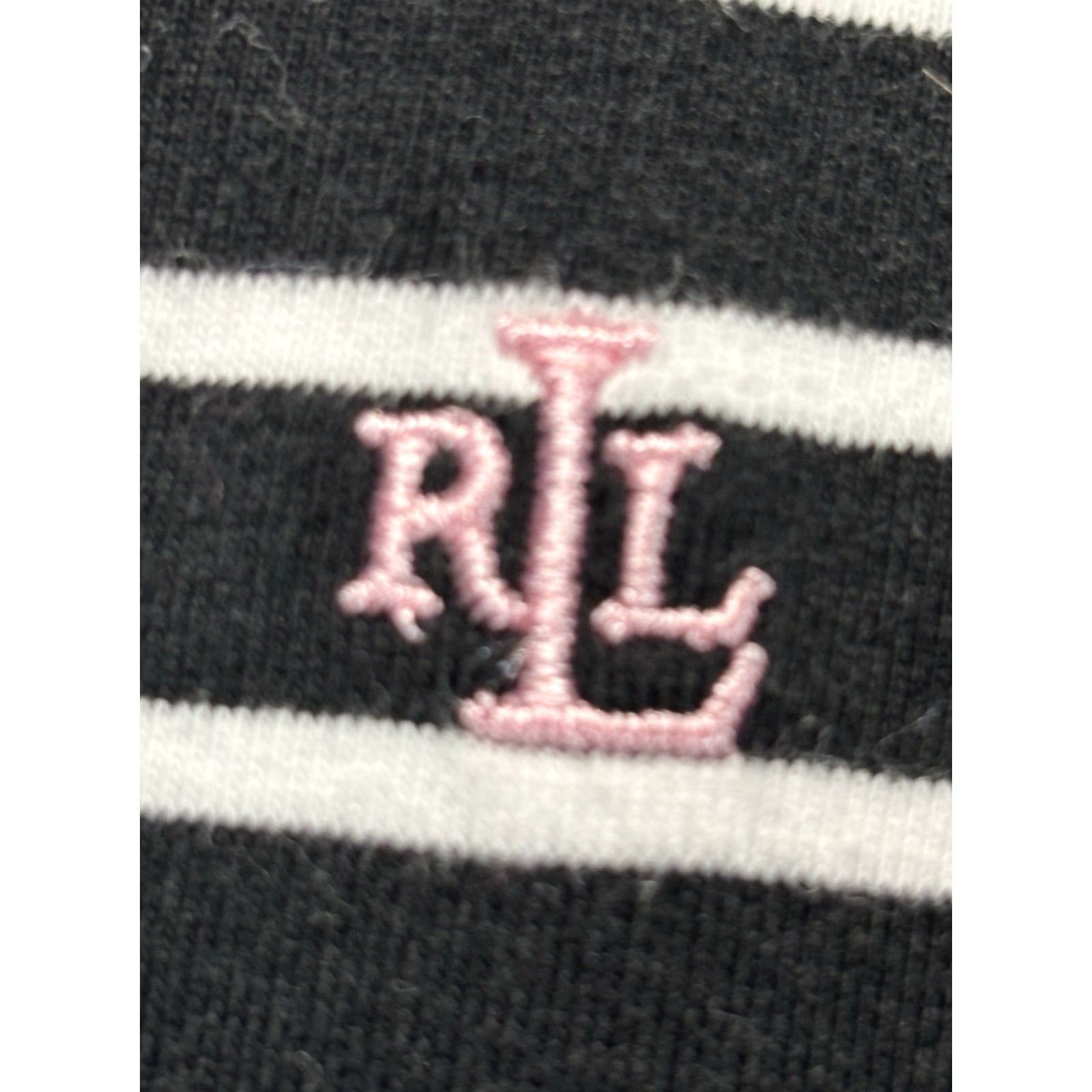 Ralph Lauren Lauren Ralph Lauren Dress Women XL Striped Maxi Tank Black White Pink Monogram Size XL / US 12-14 / IT 48-50 - 6 Thumbnail