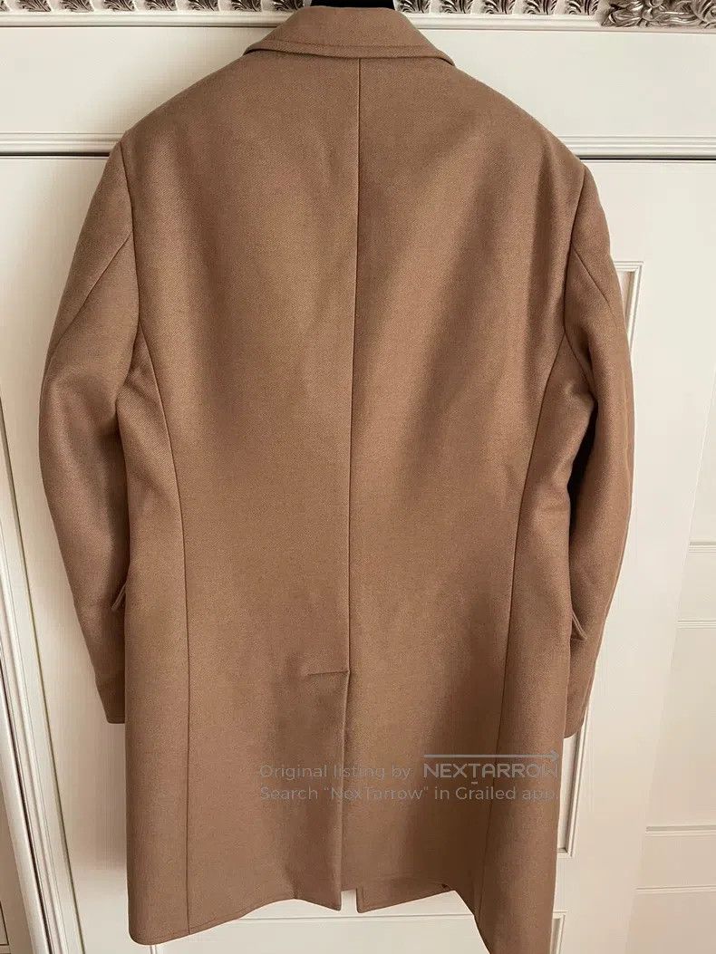 Hermes Hermes Wool Coat, Mid-length, Classic Camel Color Size US M / EU 48-50 / 2 - 6 Thumbnail