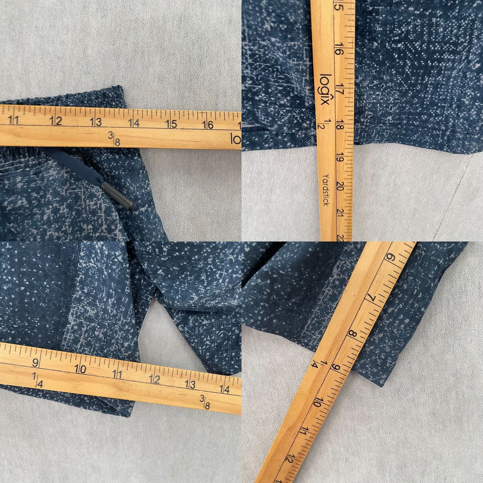 Lululemon Lululemon Pace Breaker Active Drawstring Shorts Men M Blue Size US 31 - 8 Thumbnail