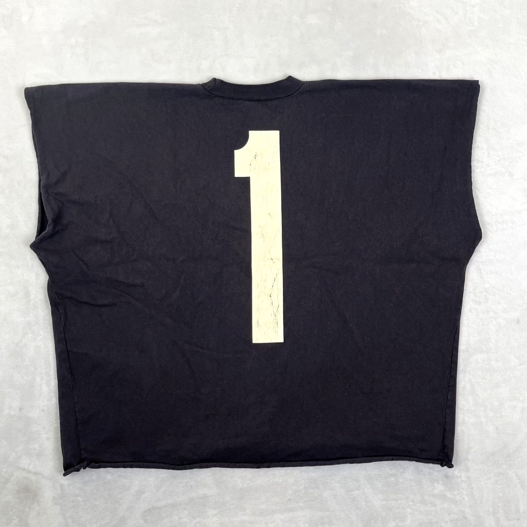 Yeezy Kanye West Ye Vultures Sleeveless Shirt M Tank Jersey Black Men Size M Oversized Tour Merch Size US M / EU 48-50 / 2 - 2 Thumbnail