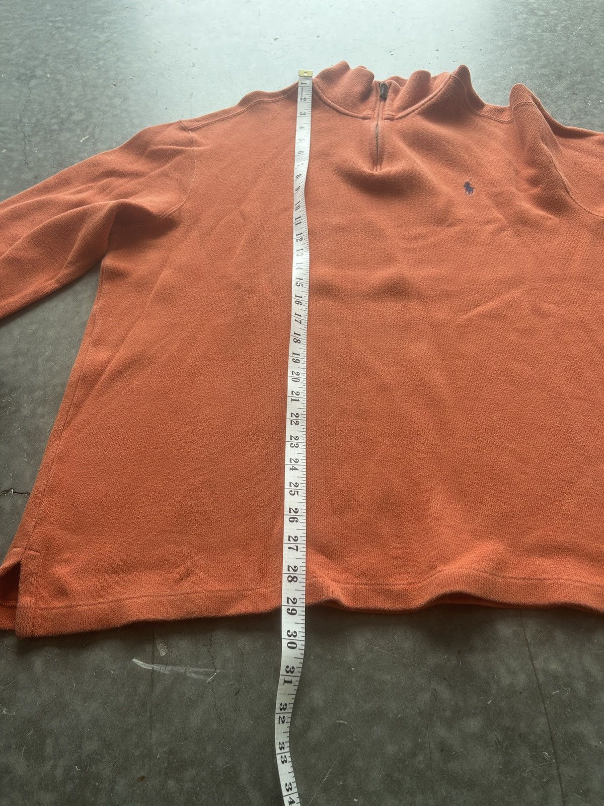 Polo Ralph Lauren × Vintage Vintage Y2K Polo Ralph Lauren Quarter Zip Sweatshirt Size US XL / EU 56 / 4 - 5 Thumbnail
