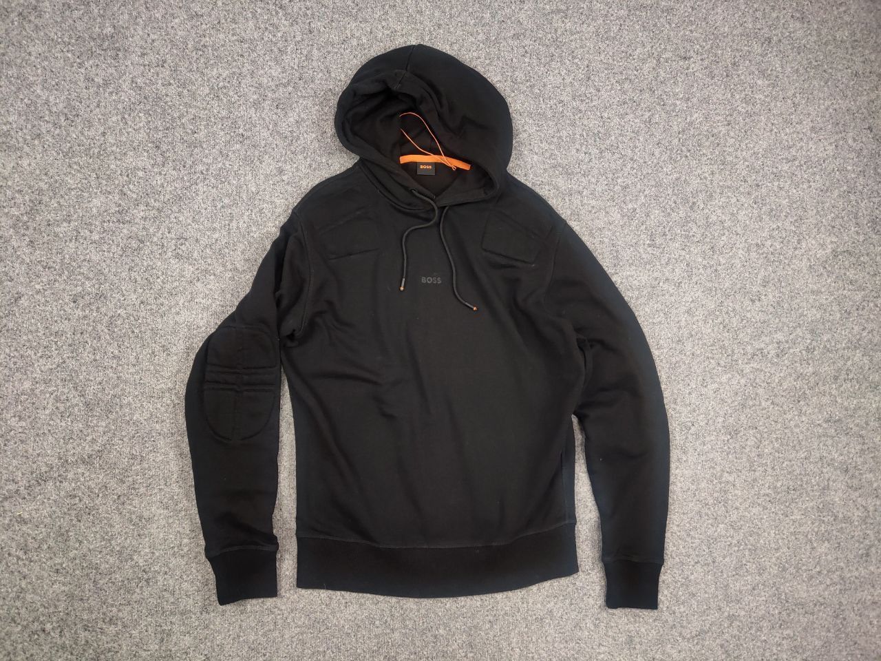 Hugo Boss Hugo Boss Orange Bluza WeFade Black Logo Hoodie Size US S / EU 44-46 / 1 - 4 Thumbnail