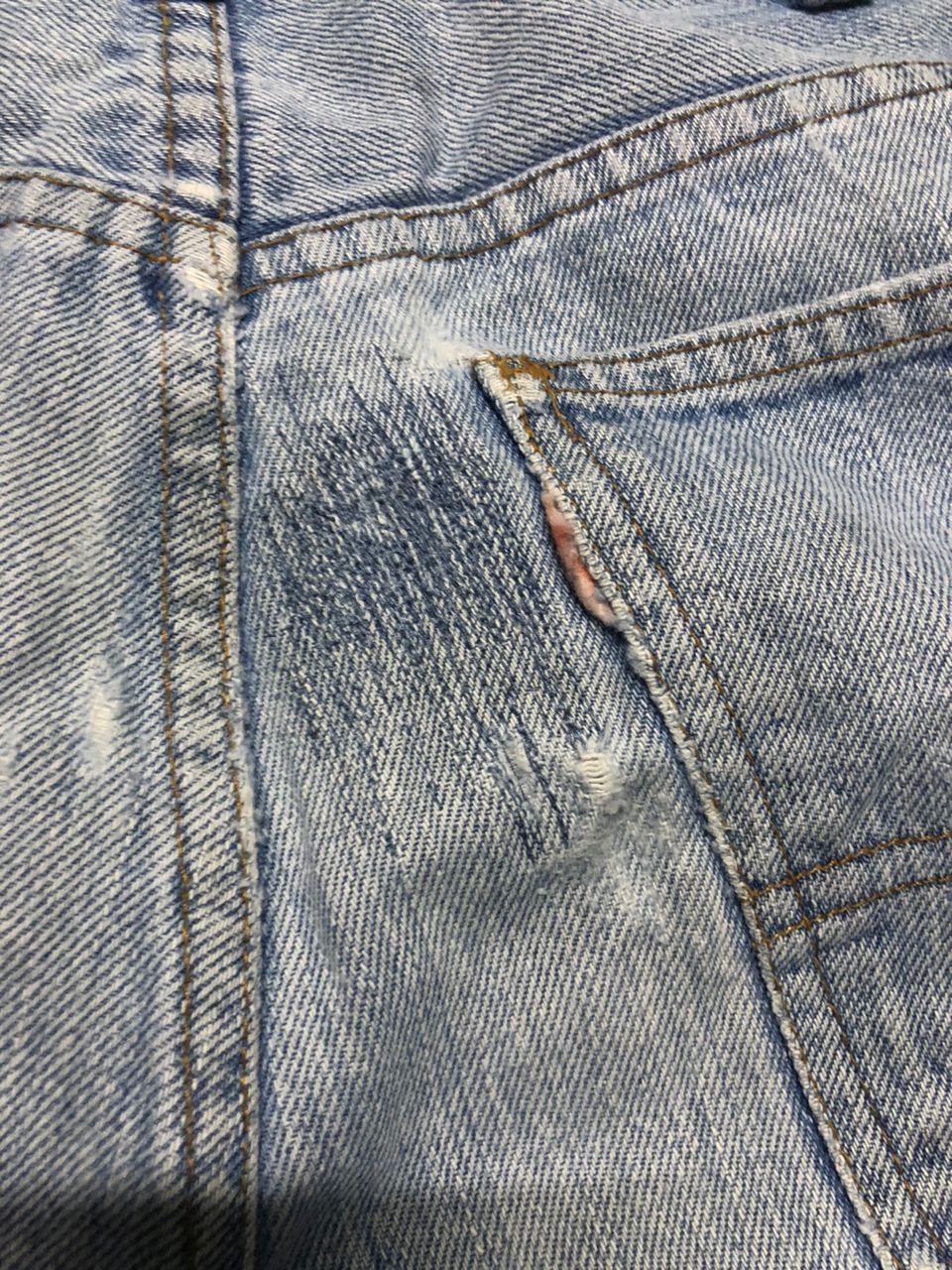 Levi's Vintage Levi's Button 31 Jeans Pants Distressed Faded Size US 31 - 13 Thumbnail