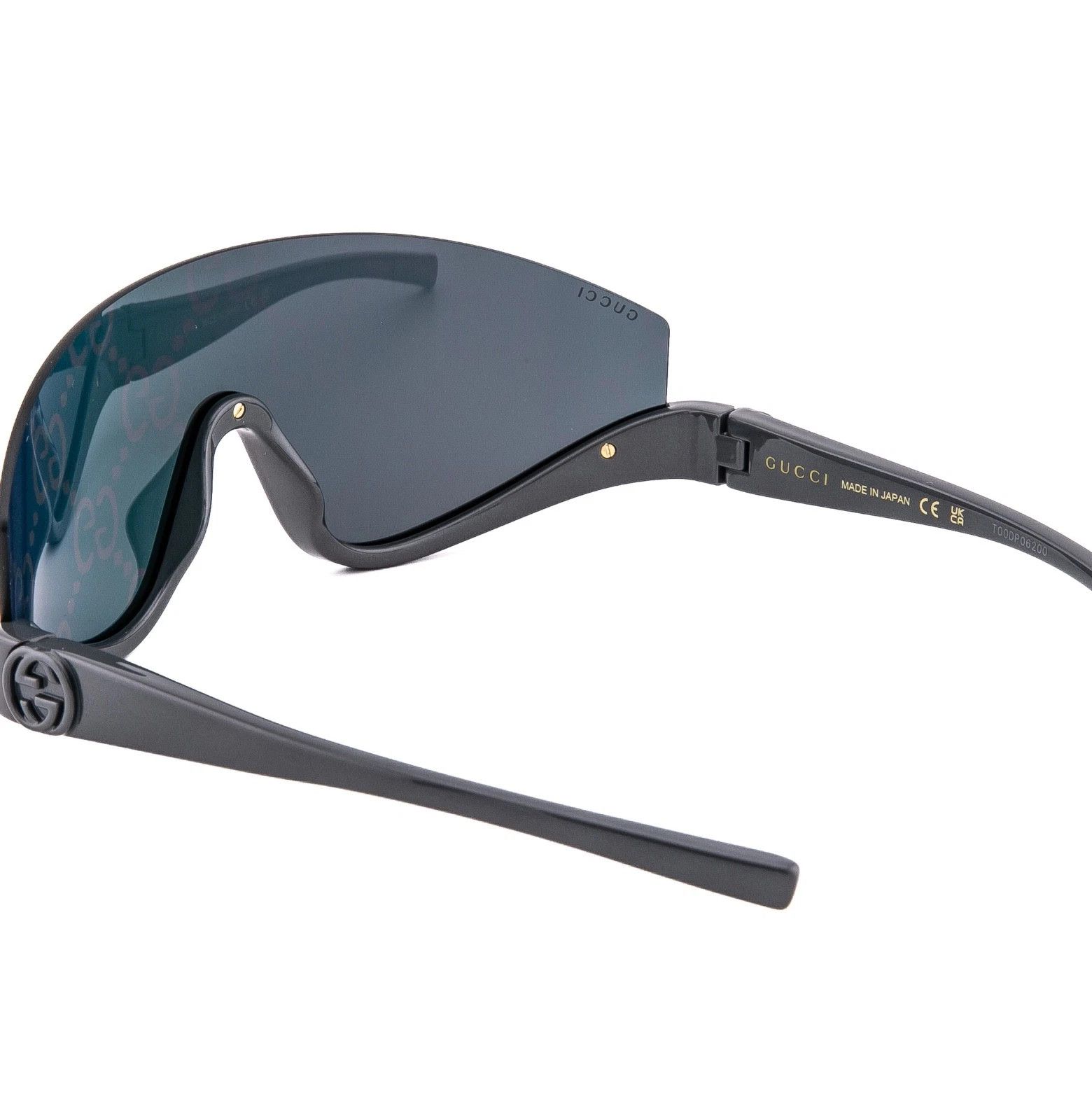 Gucci GUCCI 1650 Gray Purple GG Print Gg1650S Sunglasses 009 Size ONE SIZE - 3 Thumbnail