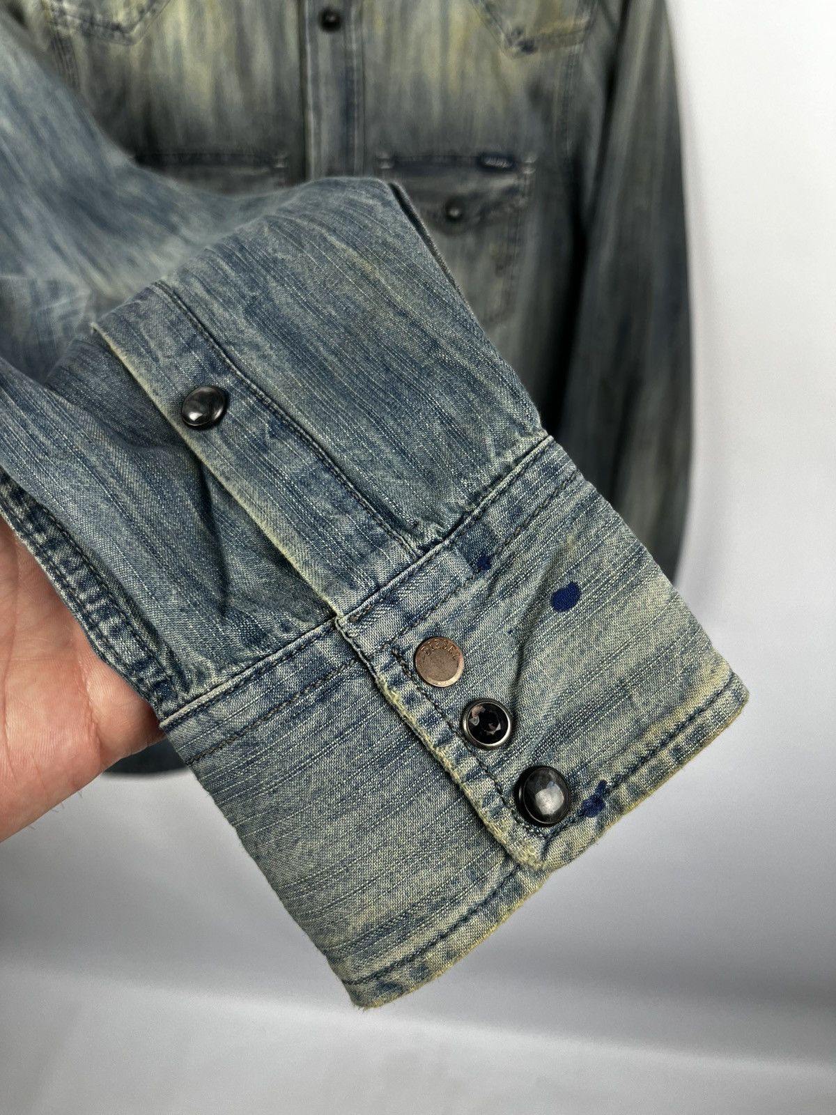 Diesel Diesel denim shirt Japanese style vintage 90s Size US M / EU 48-50 / 2 - 9 Thumbnail