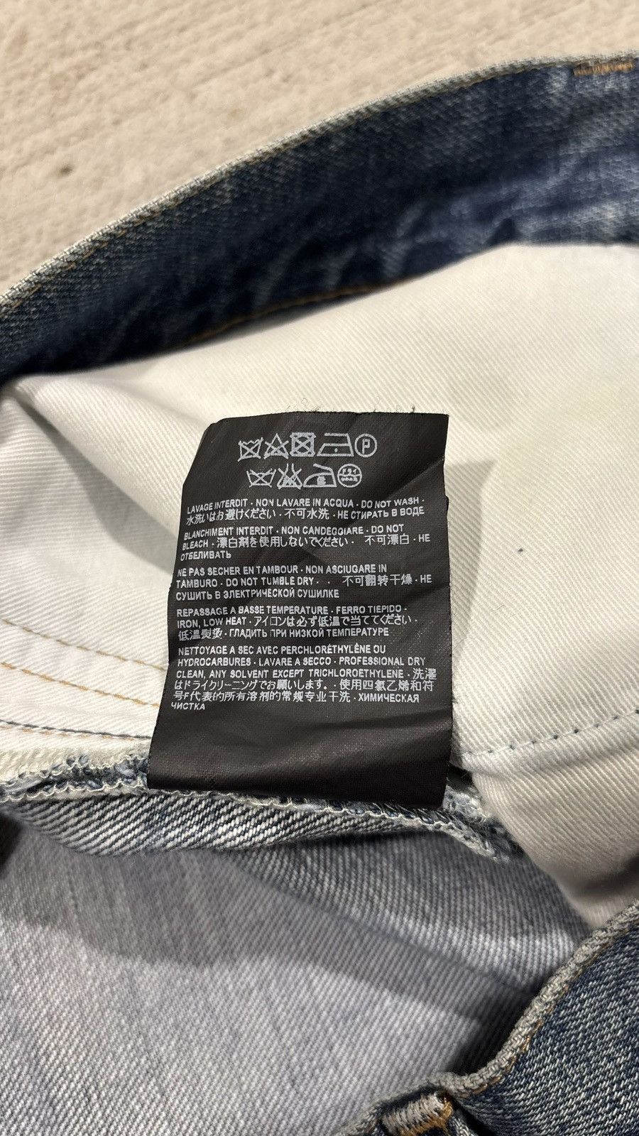 Saint Laurent Paris Saint Laurent Paris D02 Denim Size US 32 / EU 48 - 18 Thumbnail