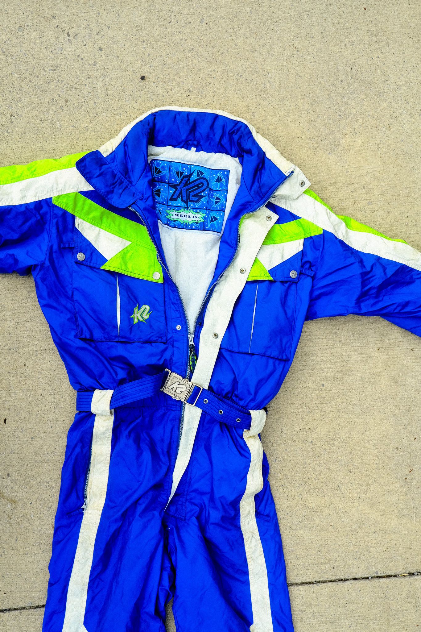 K2 Vintage K2 Merlin 90s Ski Suit Size US L / EU 52-54 / 3 - 5 Thumbnail