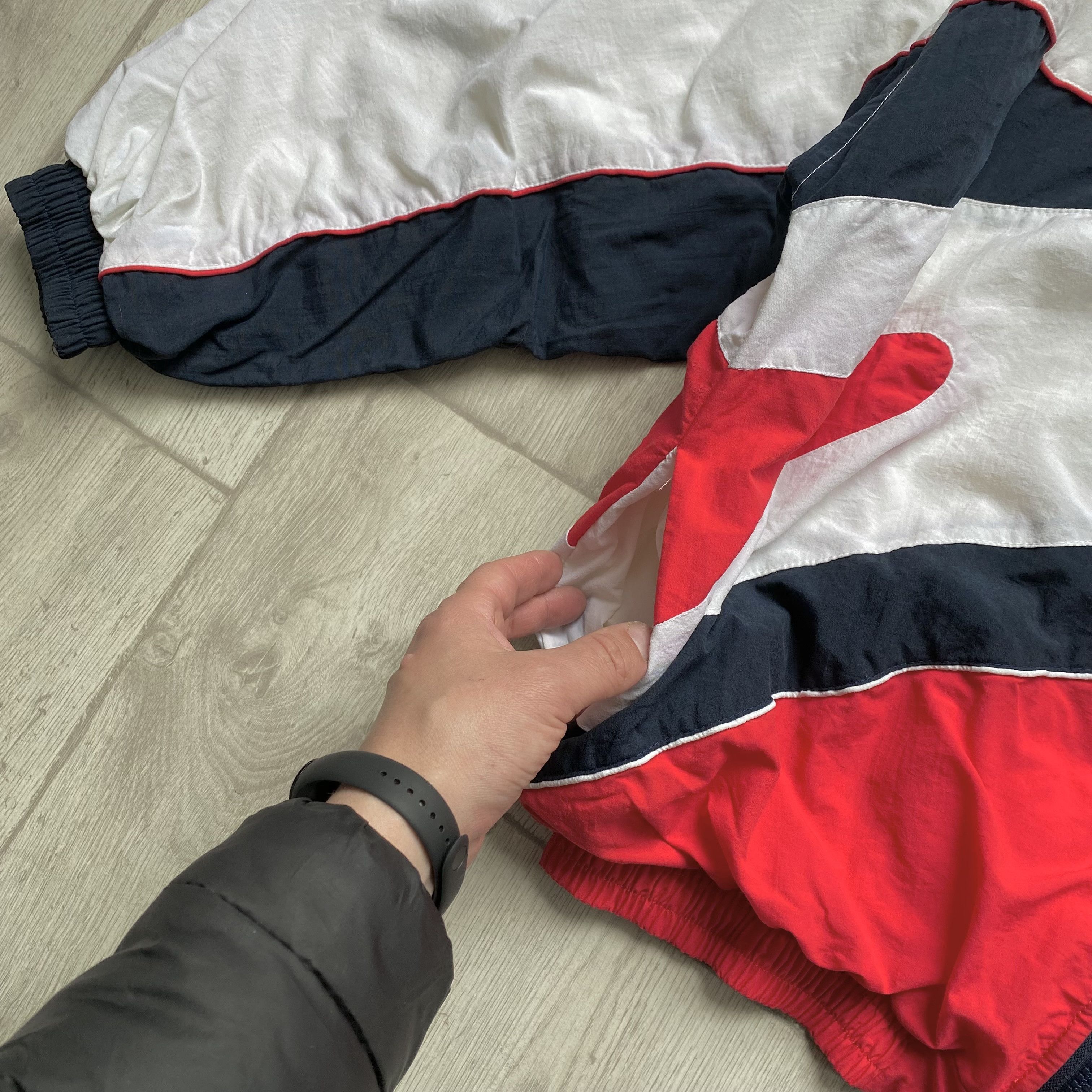 Canterbury of New Zealand Speedo Vintage 80s England Team nylon boxy jacket sportwear Size US XL / EU 56 / 4 - 7 Thumbnail