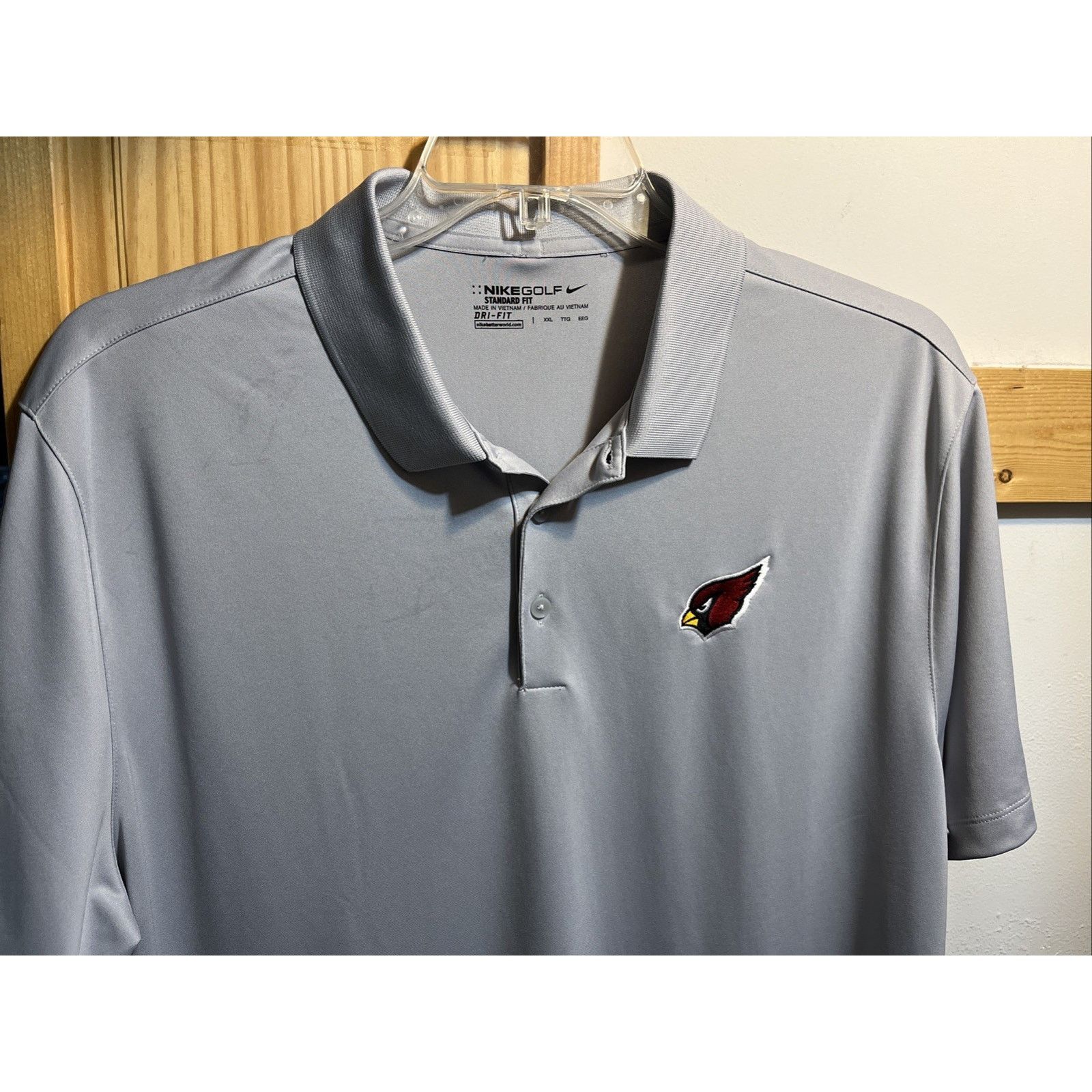 Nike Nike Dri Fit NFL Arizona Cardinals Polo Shirt Men’s XXL Golf Size US XXL / EU 58 / 5 - 7 Thumbnail