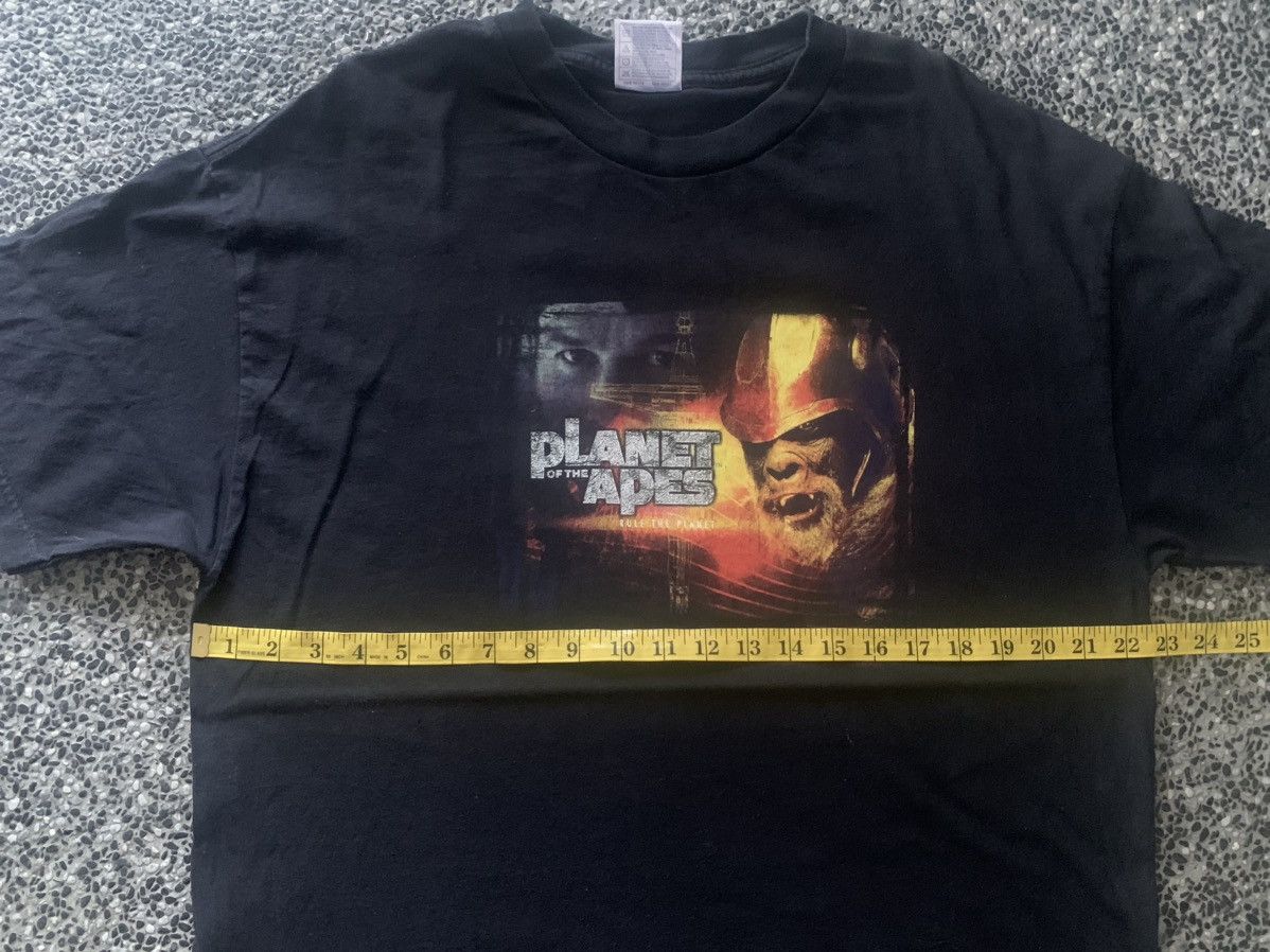 Vintage Vintage 2001 Planet Of The Apes Movie Promo T shirt Size US XL / EU 56 / 4 - 8 Thumbnail