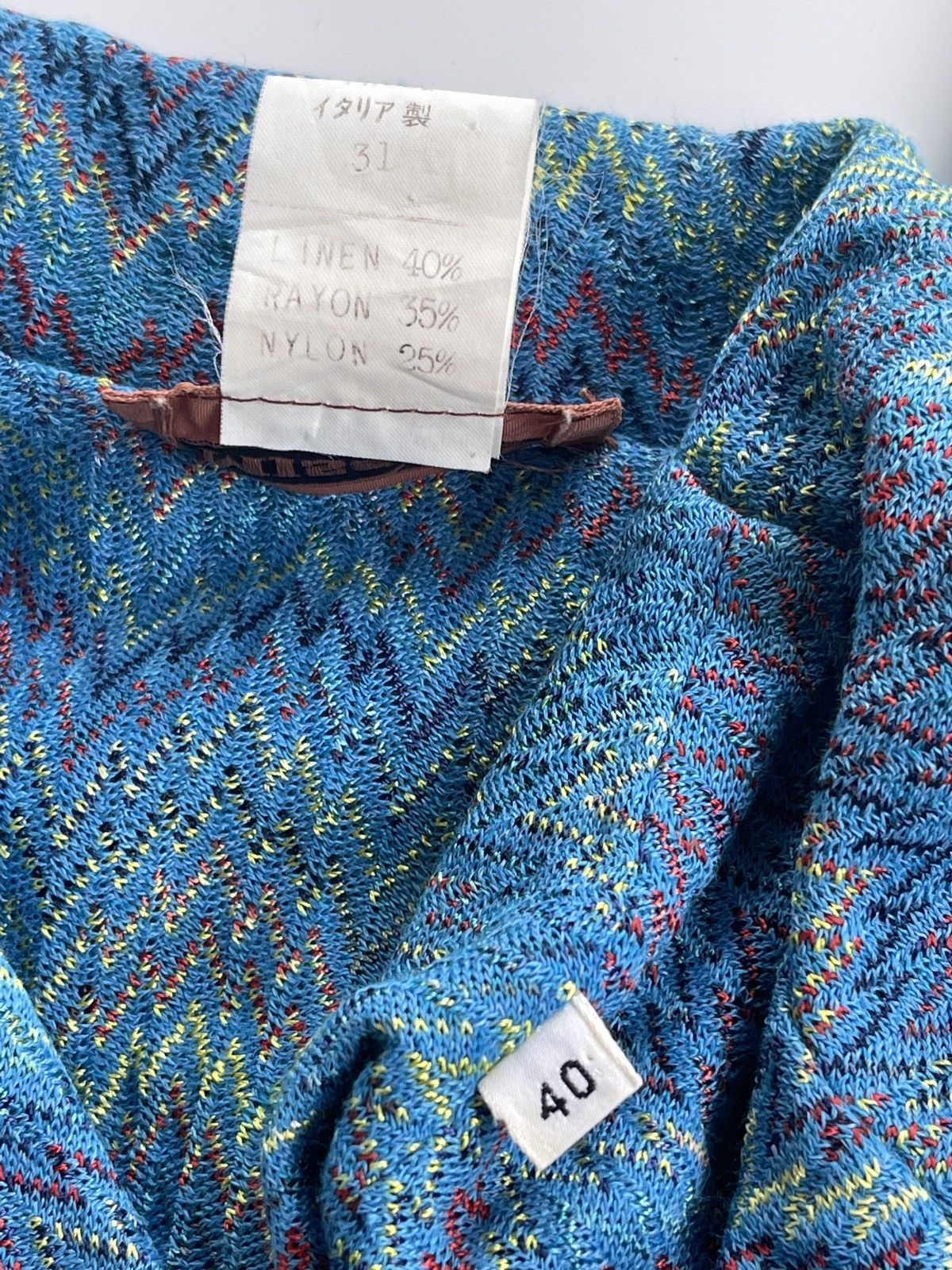 Missoni Vintage Missoni Jacquard Women Cardigan Jacket Size S / US 4 / IT 40 - 8 Thumbnail