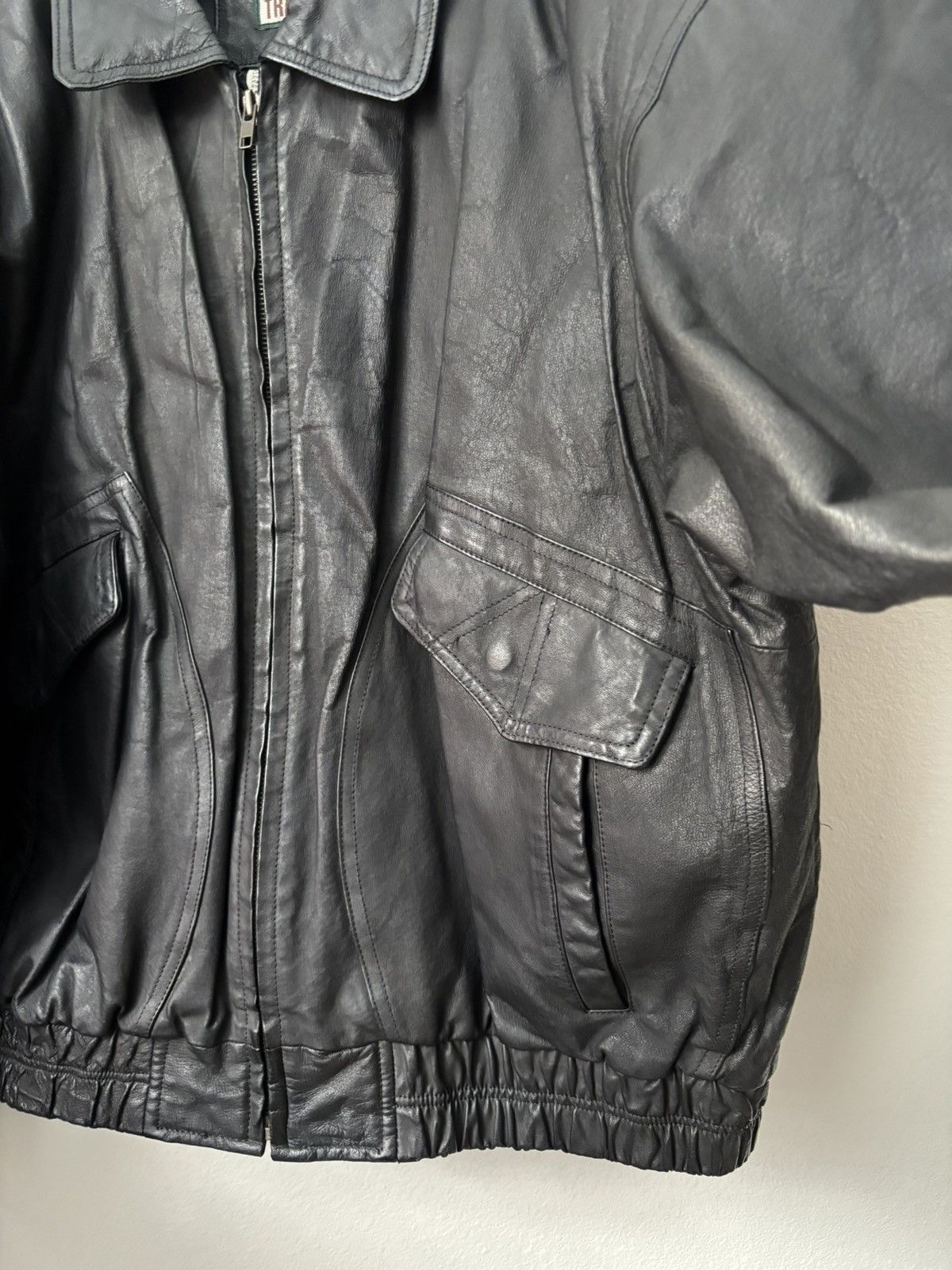 Vintage Vintage River Trader Genuine Leather Jacket — XXL Size US XXL / EU 58 / 5 - 5 Thumbnail