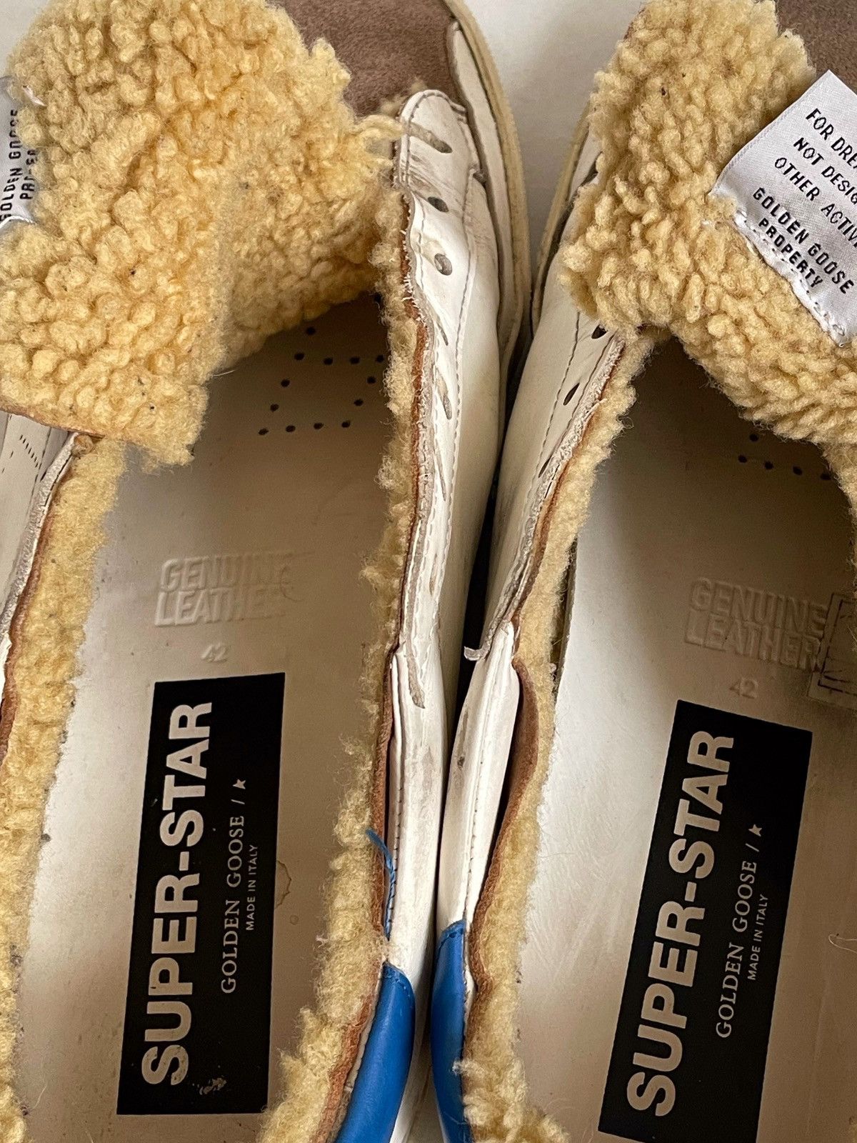 Golden Goose Golden Goose Super-Star leather/fur sneakers Size US 9 / EU 42 - 11 Thumbnail