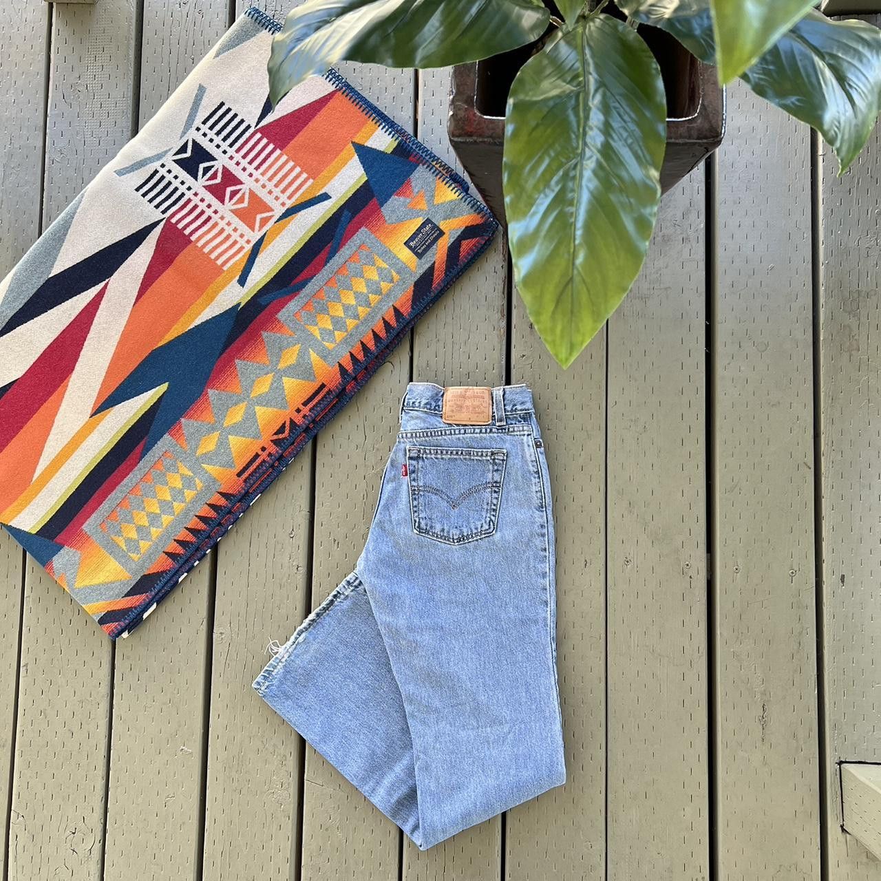 Levi's Vintage Levis 518 Jeans super low boot cut Wash Denim USA Size US 28 / EU 44 - 1 Thumbnail