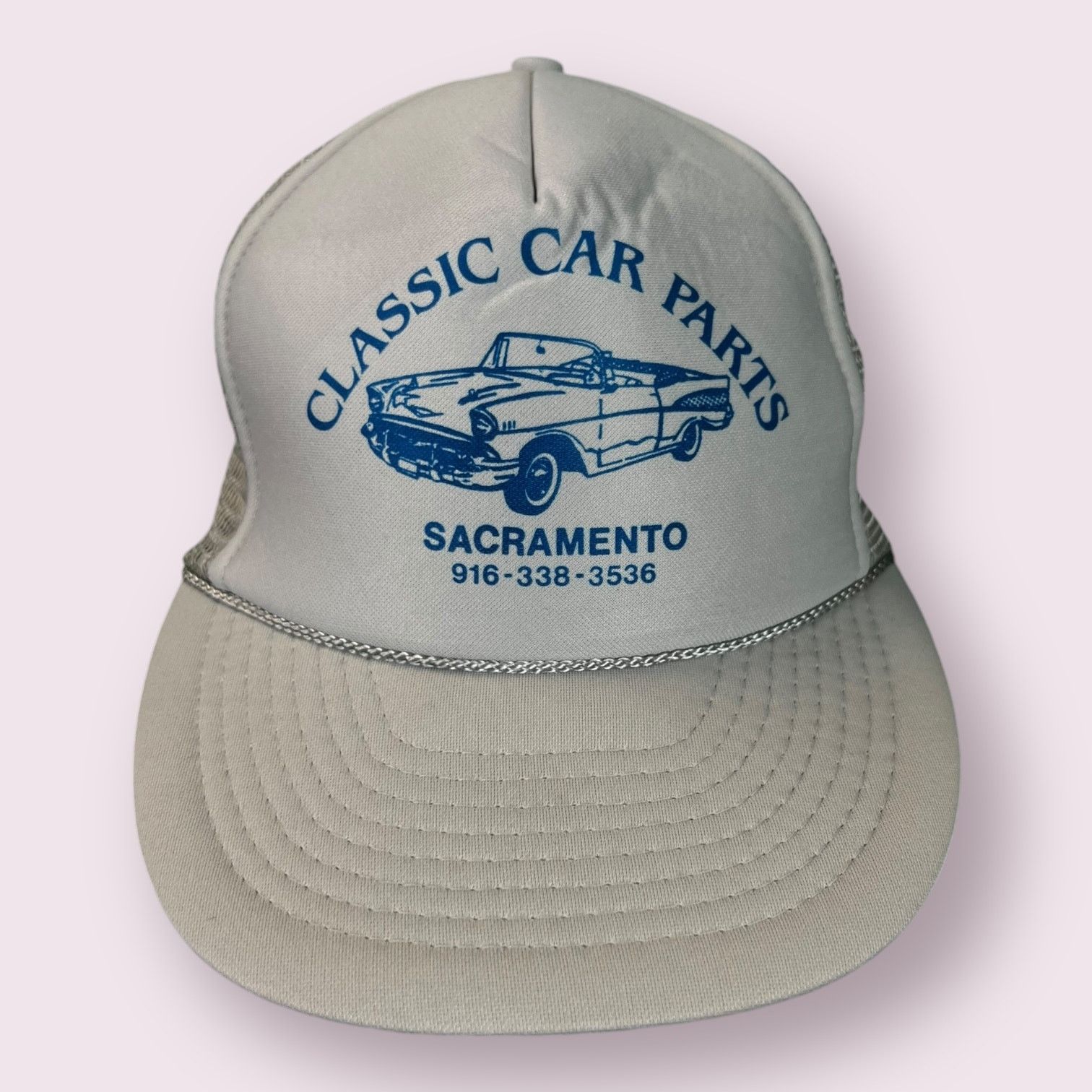 Otto Vintage 80s/90s Classic Car Parts SacramentoTrucker Hat Size ONE SIZE - 1 Thumbnail