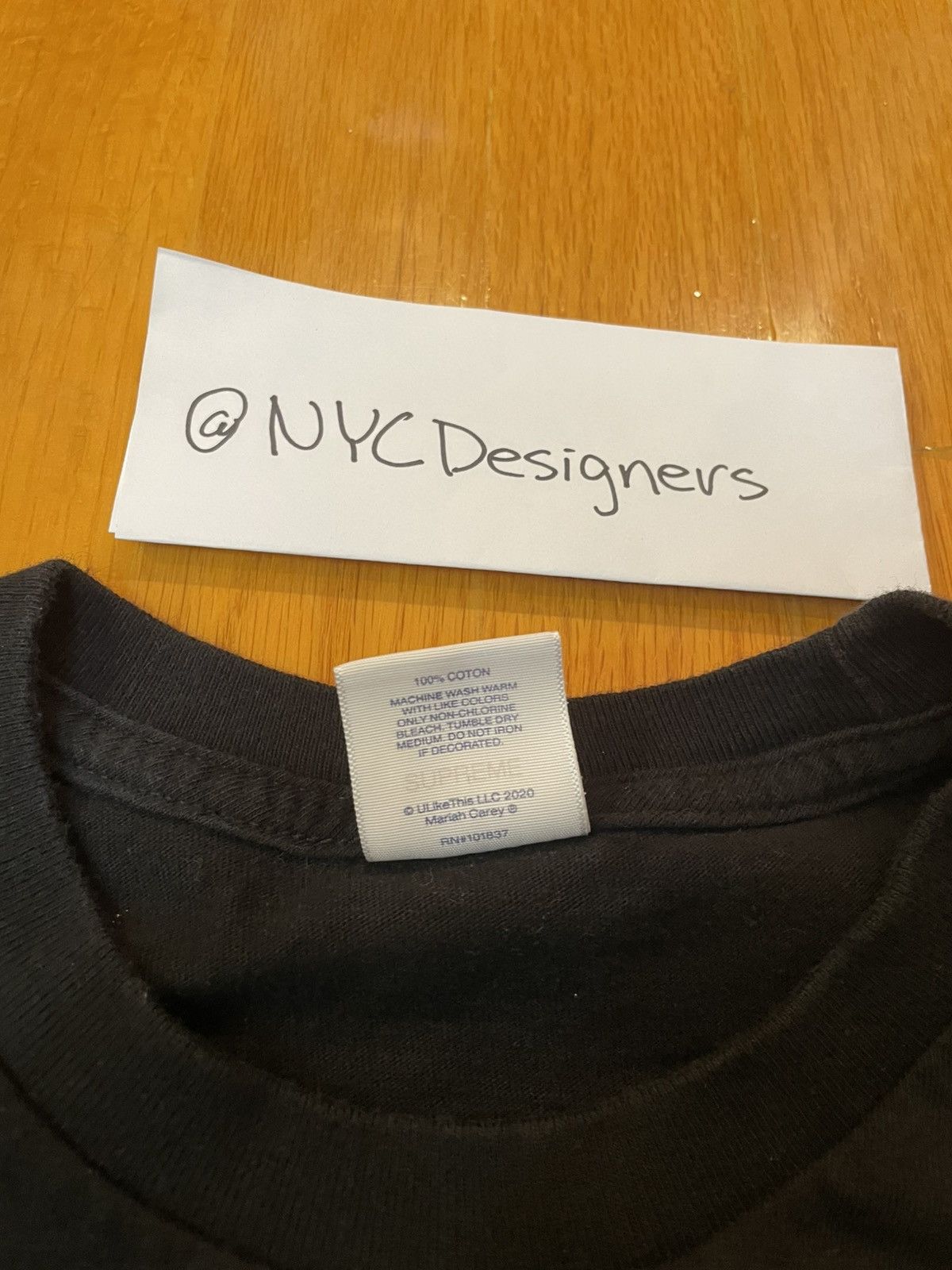 Supreme Supreme FW20 Mariah Carey Tee Size US M / EU 48-50 / 2 - 5 Thumbnail