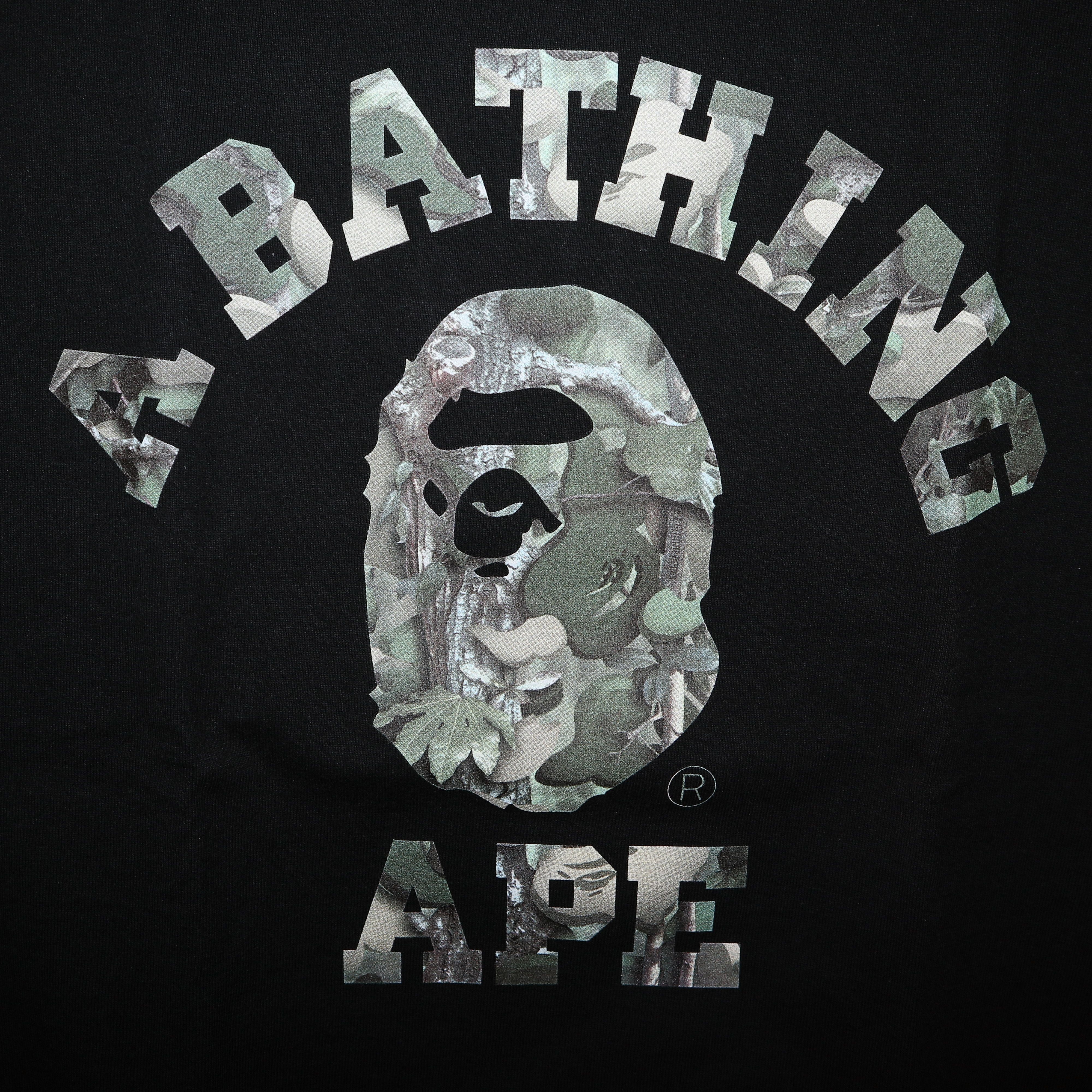 Bape Bape Village Camo Ape Head Logo Tee Size US M / EU 48-50 / 2 - 2 Thumbnail